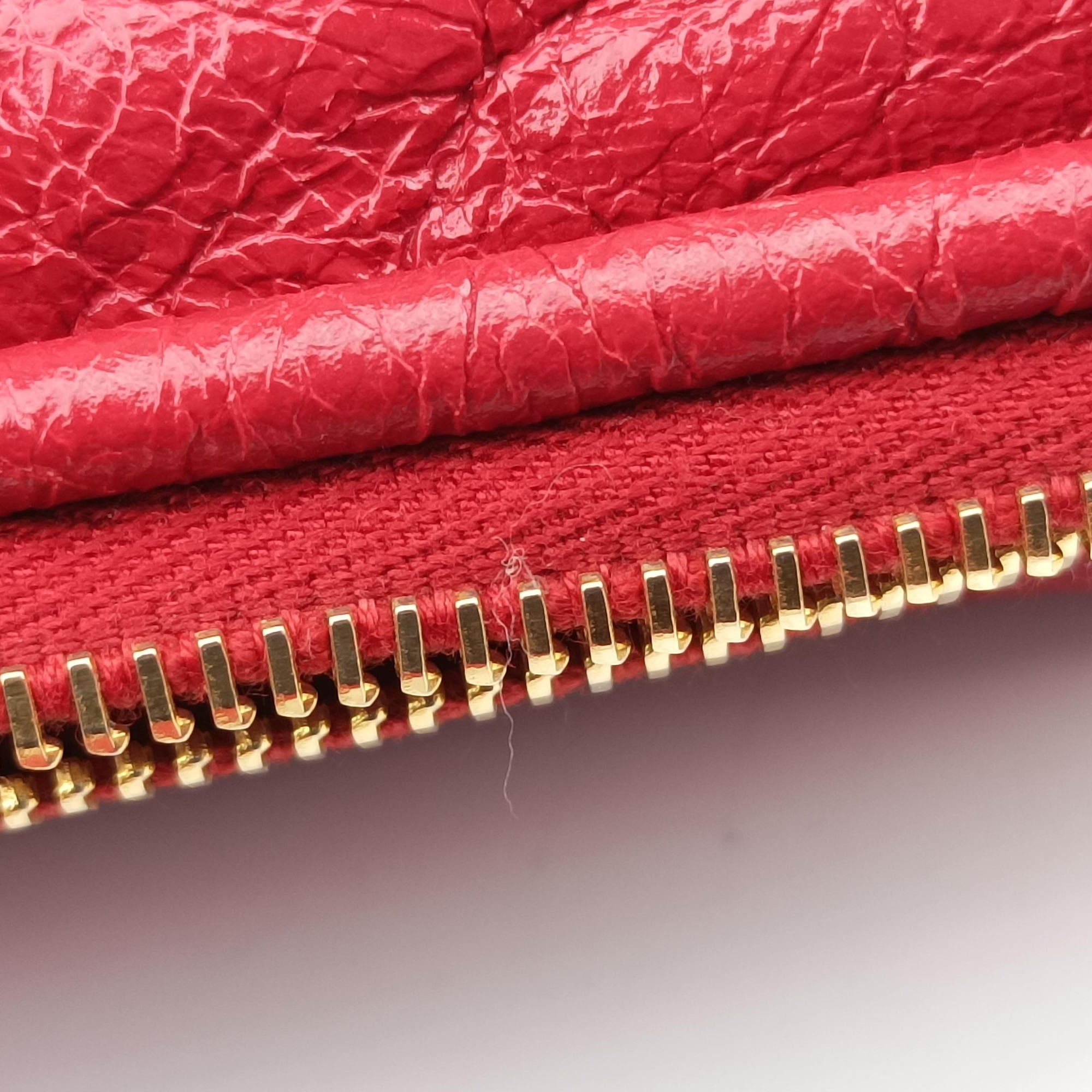 Blanket Square Red Arena Lambskin 466541 466541.6313.B.002123ブランケット スクエアS レッド アリーナ レザー 466541 466541.6313.B.002123