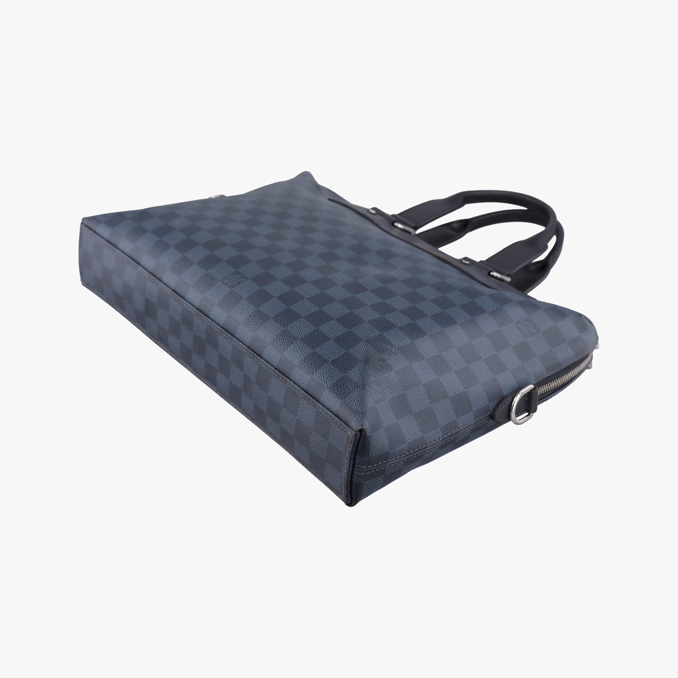 Porte-Documents Jour Black×Navy Damier Cobalt N42241 SR0195ポルトドキュマンジュール PDJ ブラック×ネイビー ダミエ コバルト N42241 SR0195