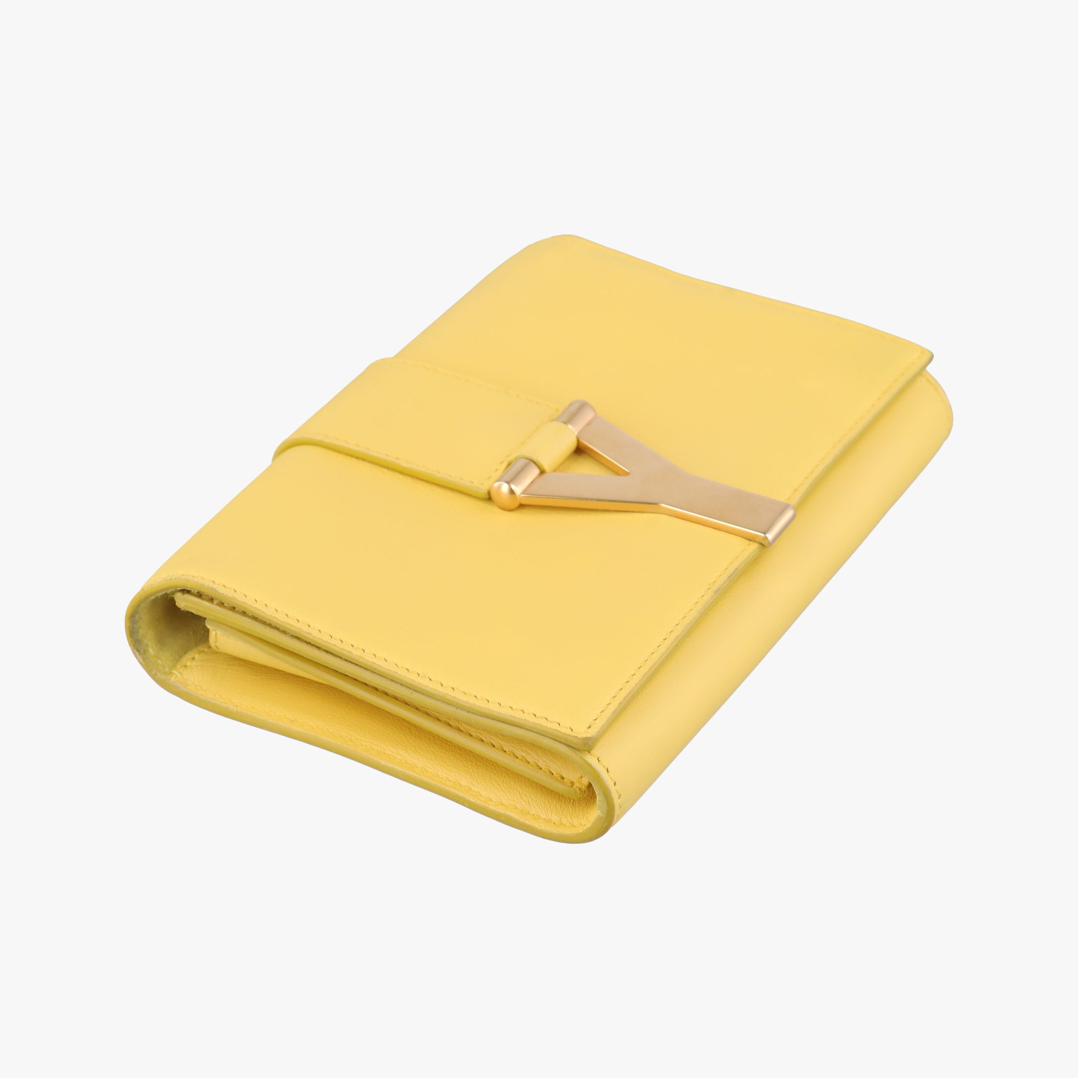 ChYc Mini Y Line Classic Cabasique WOC Yellow Leather 311215 311215.529258Yライン イエロー レザー 311215 311215.529258
