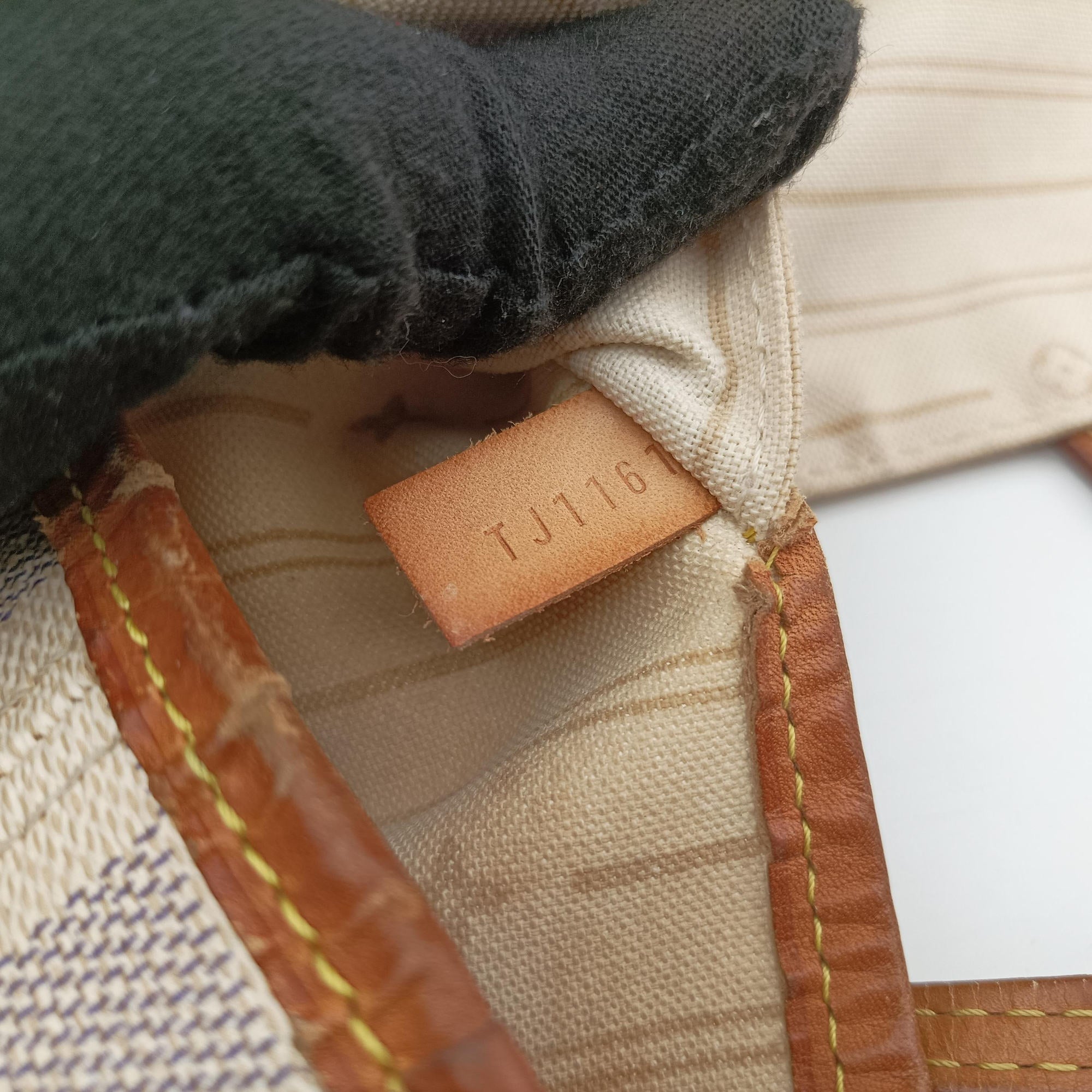 NEVERFULL GM Azur Damier Canvas N51108 TJ1161ネヴァーフルGM アズール ダミエキャンバス N51108 TJ1161