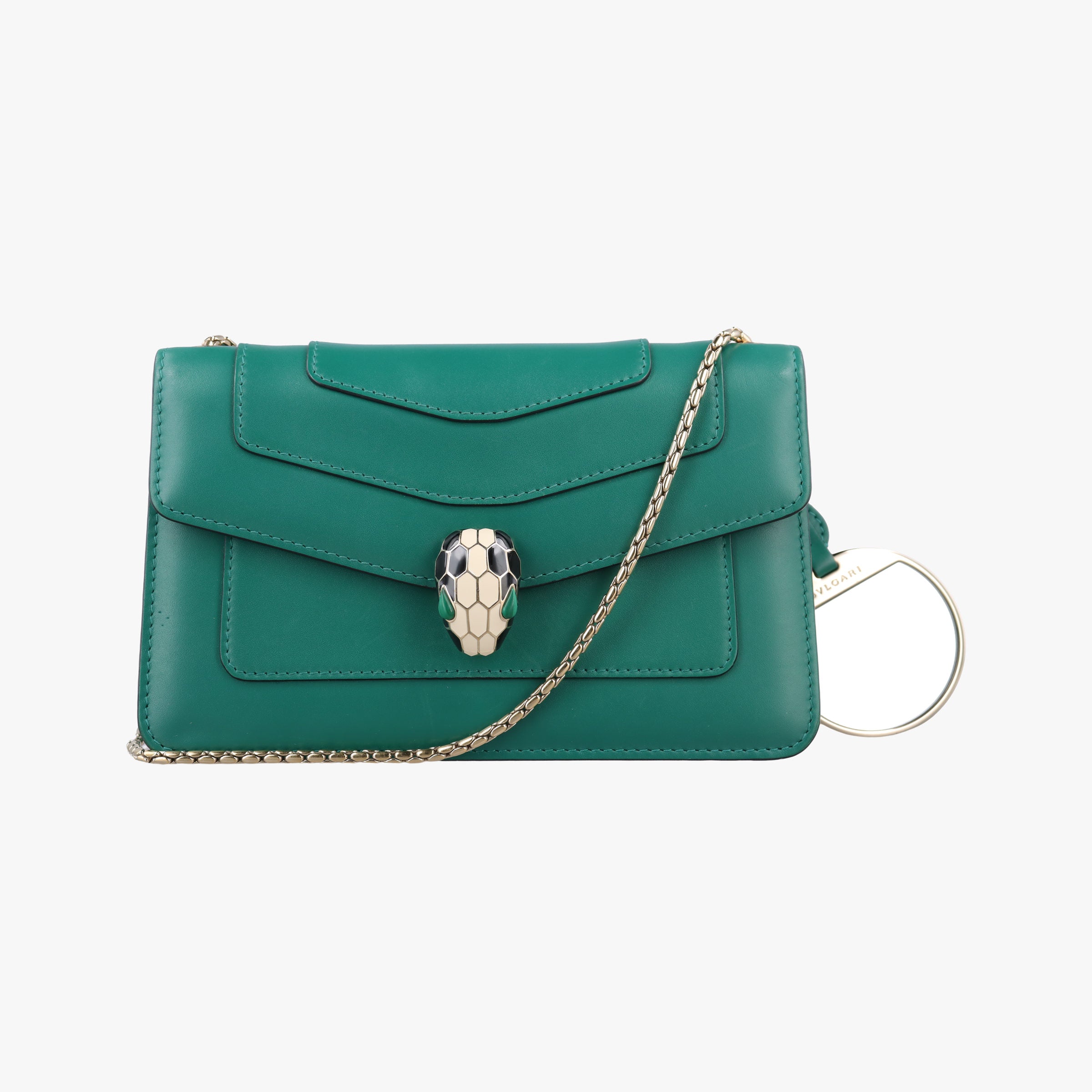 SERPENTI FOREVER Green Leather AC.G19.38065セルペンティ フォーエバー グリーン レザー AC.G19.38065