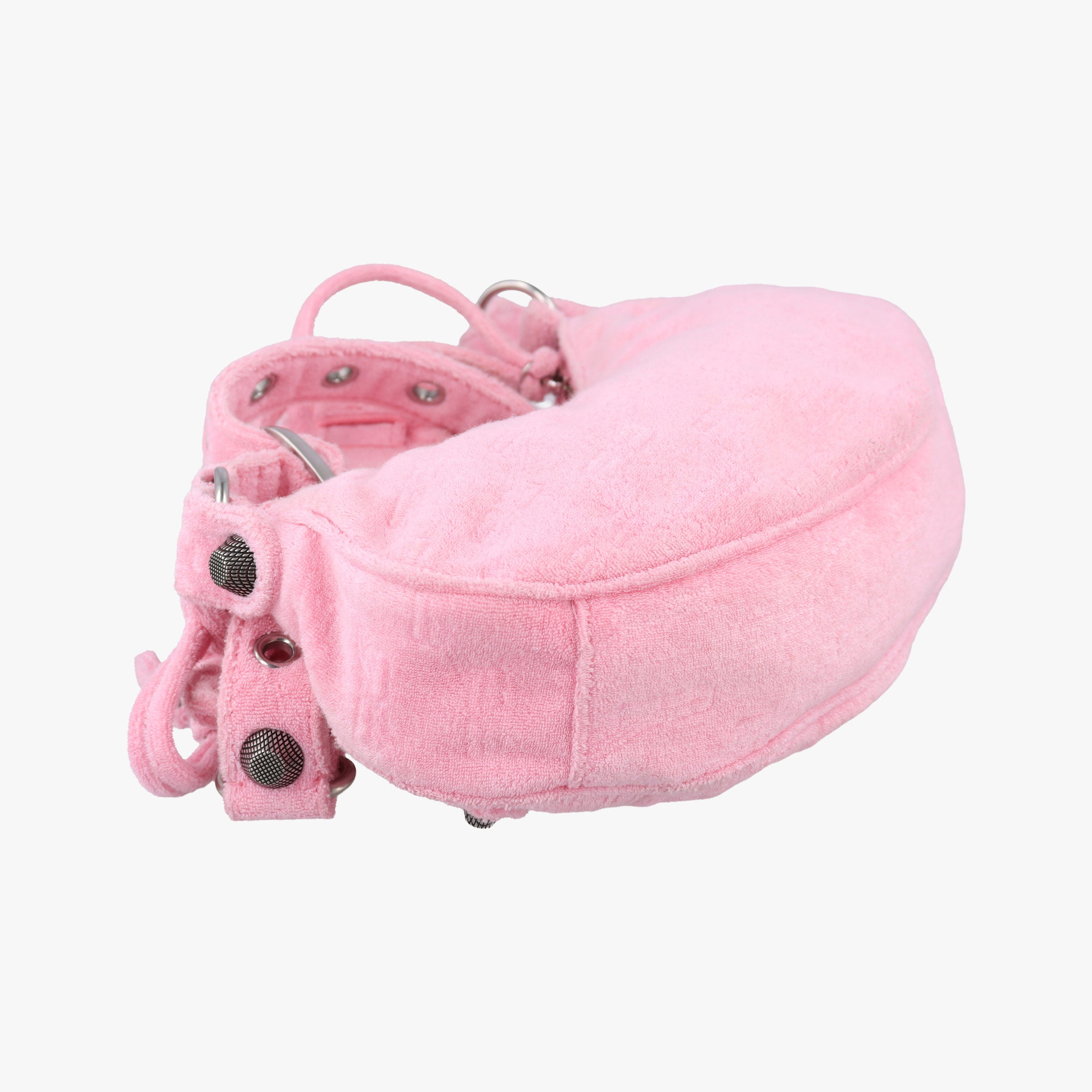Le Cagole mini Pink Pile Fabric 671309.5812.O.002123ル カゴール ミニ ピンク パイル ファブリック 671309.5812.O.002123