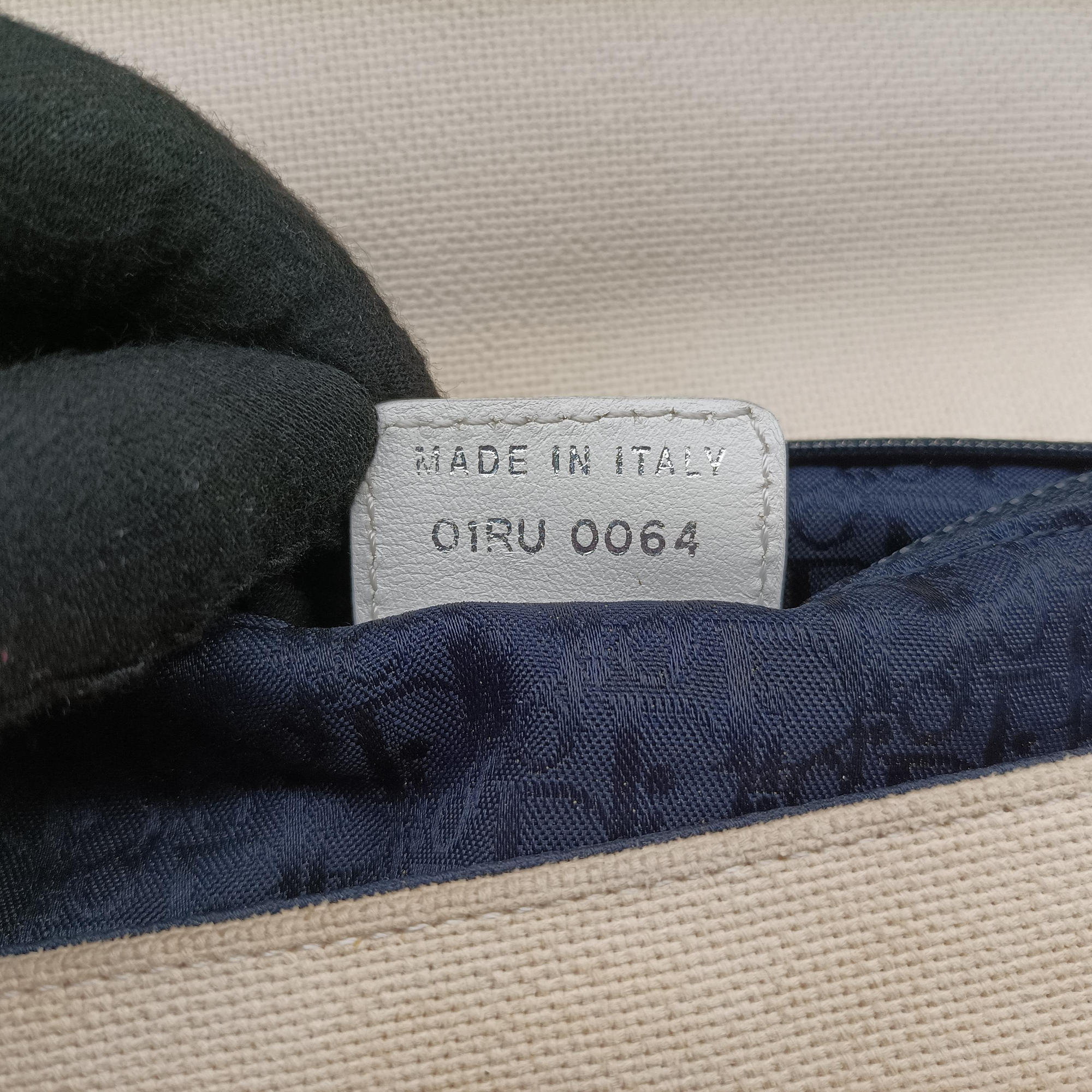 vintage Trotter White x blue canvas 01RU 0064ヴィンテージトロッター ベージュxブルー キャンバス 01RU 0064