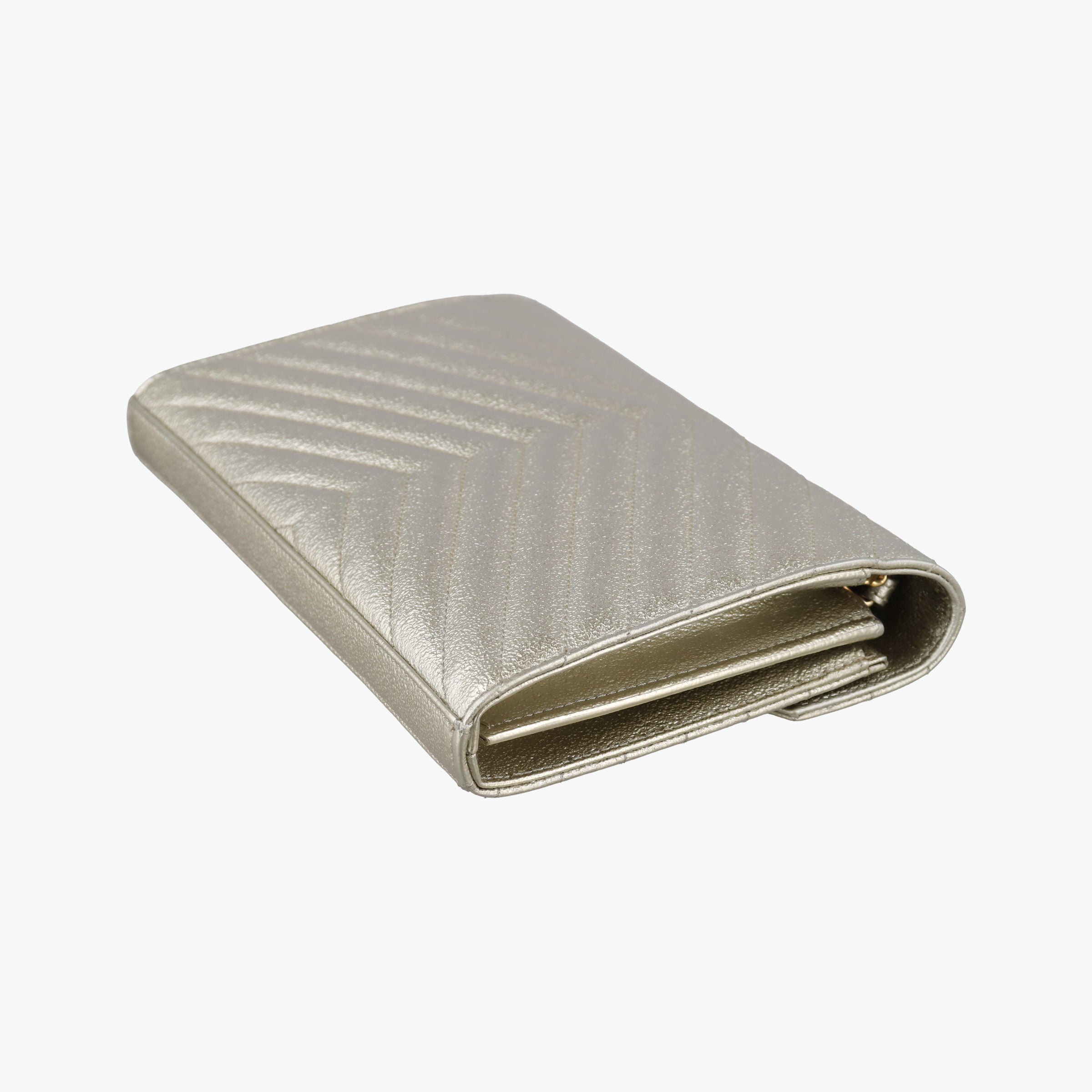 Cassandra Envelope Golden leather 377828 BRS.377828.0917カサンドラ エンベロープ ゴールド レザー 377828 BRS.377828.0917