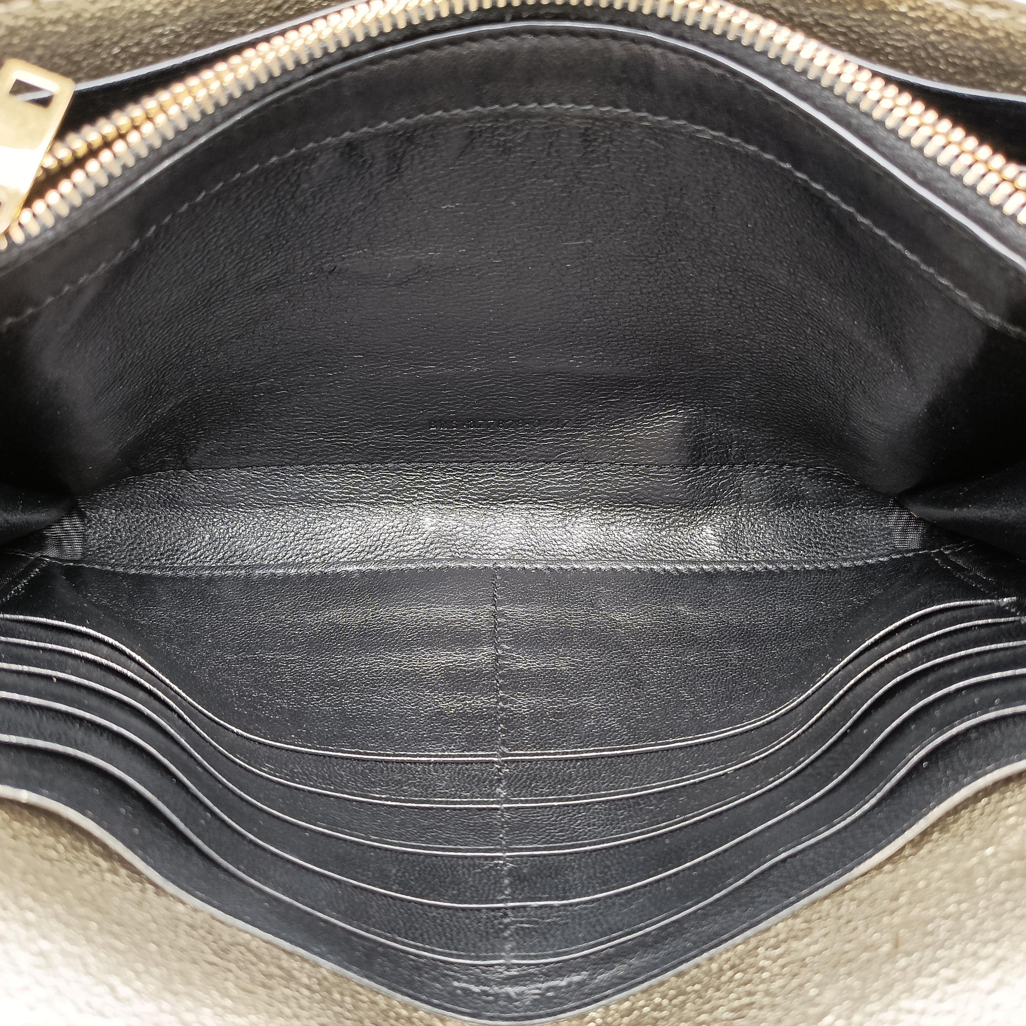 Cassandra Envelope Golden leather 377828 BRS.377828.0917カサンドラ エンベロープ ゴールド レザー 377828 BRS.377828.0917