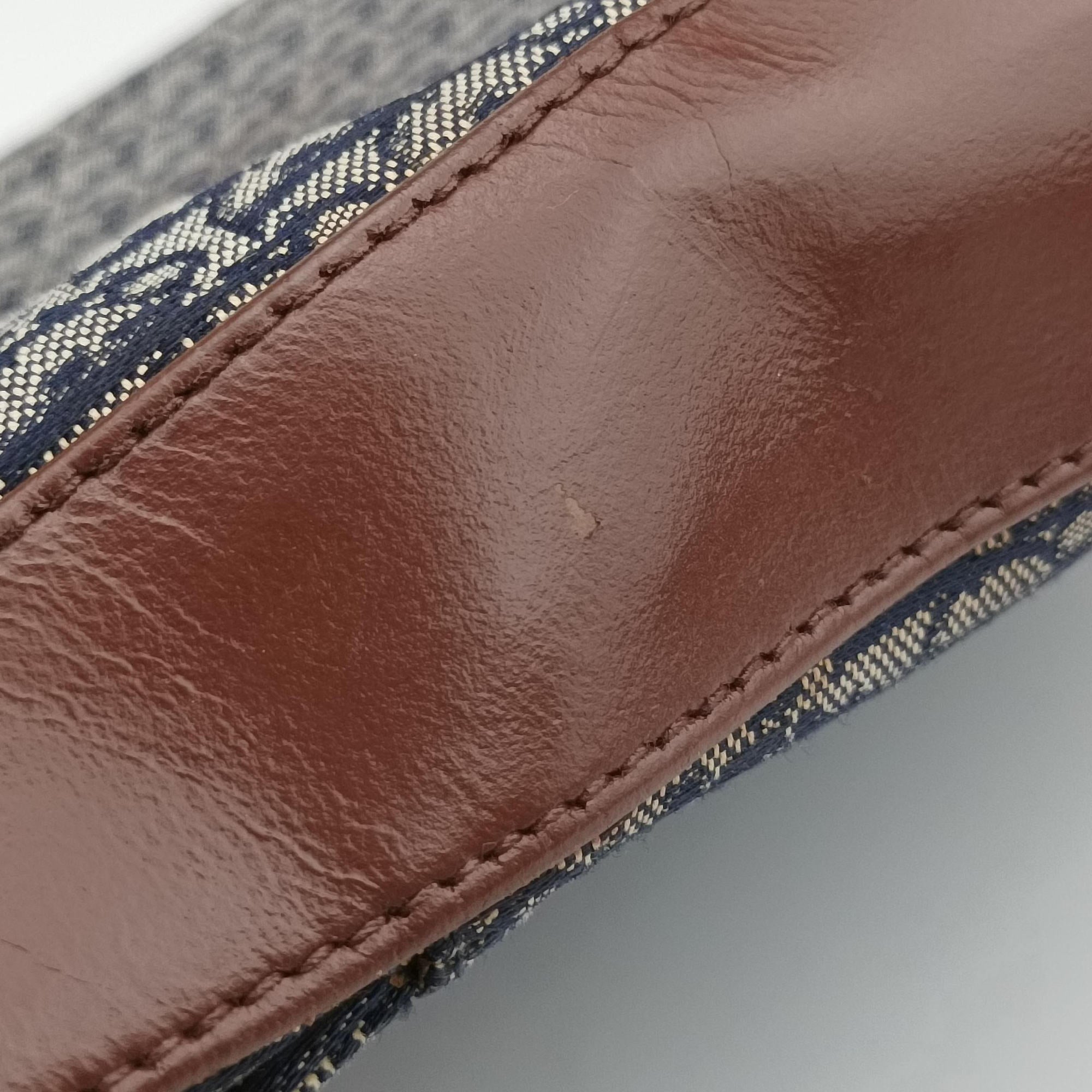 Street Chic Brown×blue canvasxleather 14BM-1022ストリートシック ブラウン×ブルー キャンバスxレザー 14BM-1022