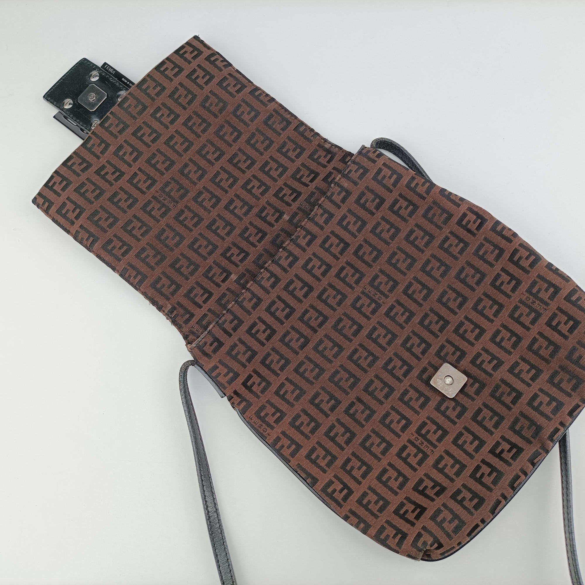 Zucchino Brown Canvas×Leather 8BT075 2228-8BT075-JQ5-048ズッキーノ柄 ブラウン キャンバス×レザー 8BT075 2228-8BT075-JQ5-048