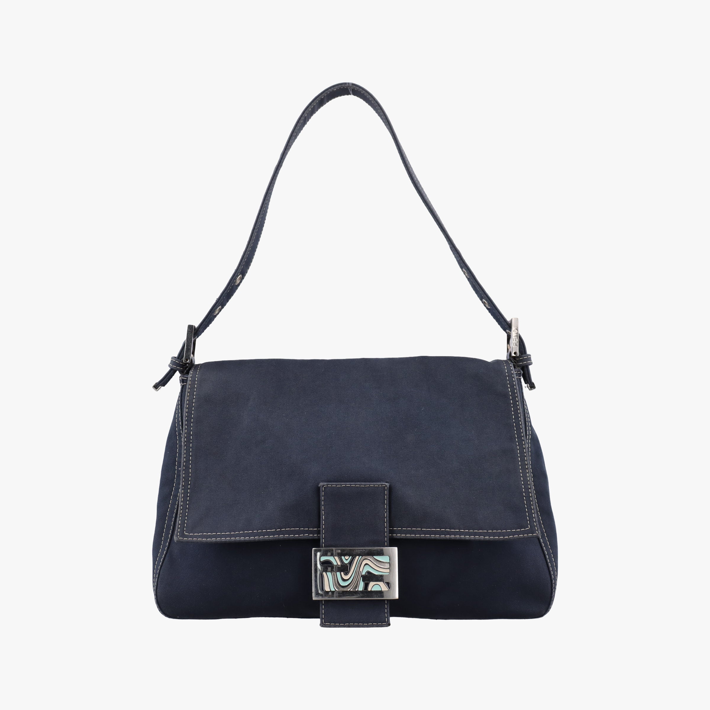 Mamma Baguette Navy Canvas 2305.26325.618マンマバケット ネイビー キャンバス 2305.26325.618
