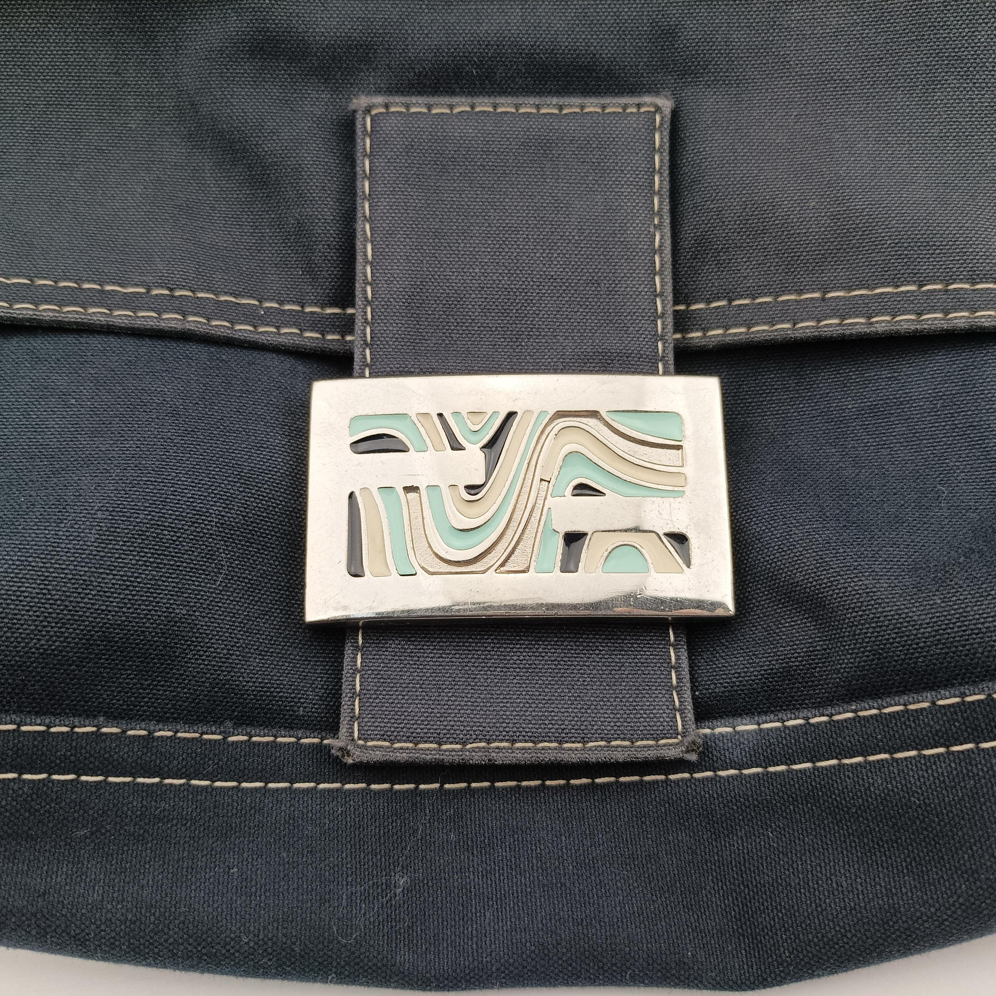 Mamma Baguette Navy Canvas 2305.26325.618マンマバケット ネイビー キャンバス 2305.26325.618