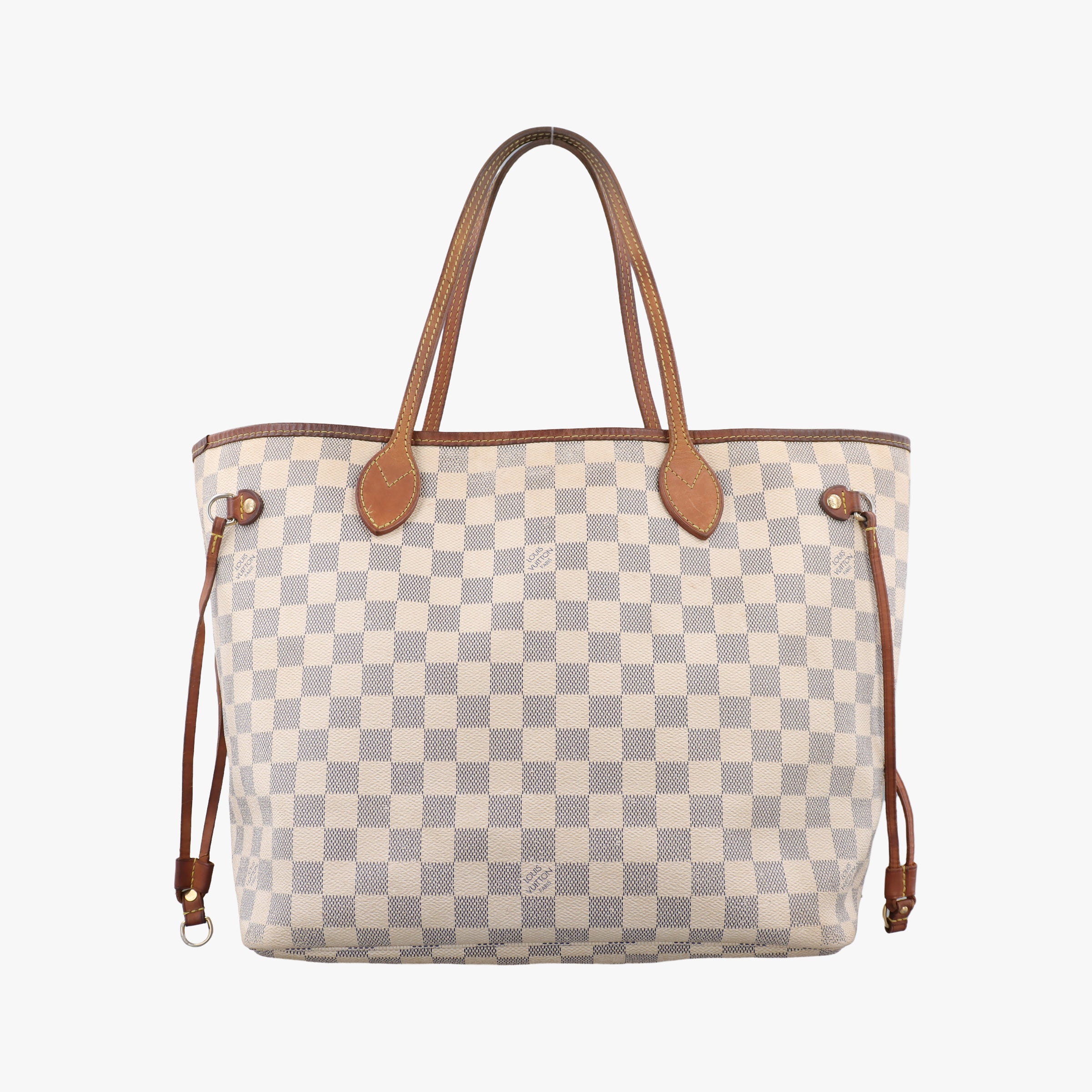 Neverfull MM Azur Damier Canvas N51107 AR4132ネヴァーフルMM アズール ダミエキャンバス N51107 AR4132
