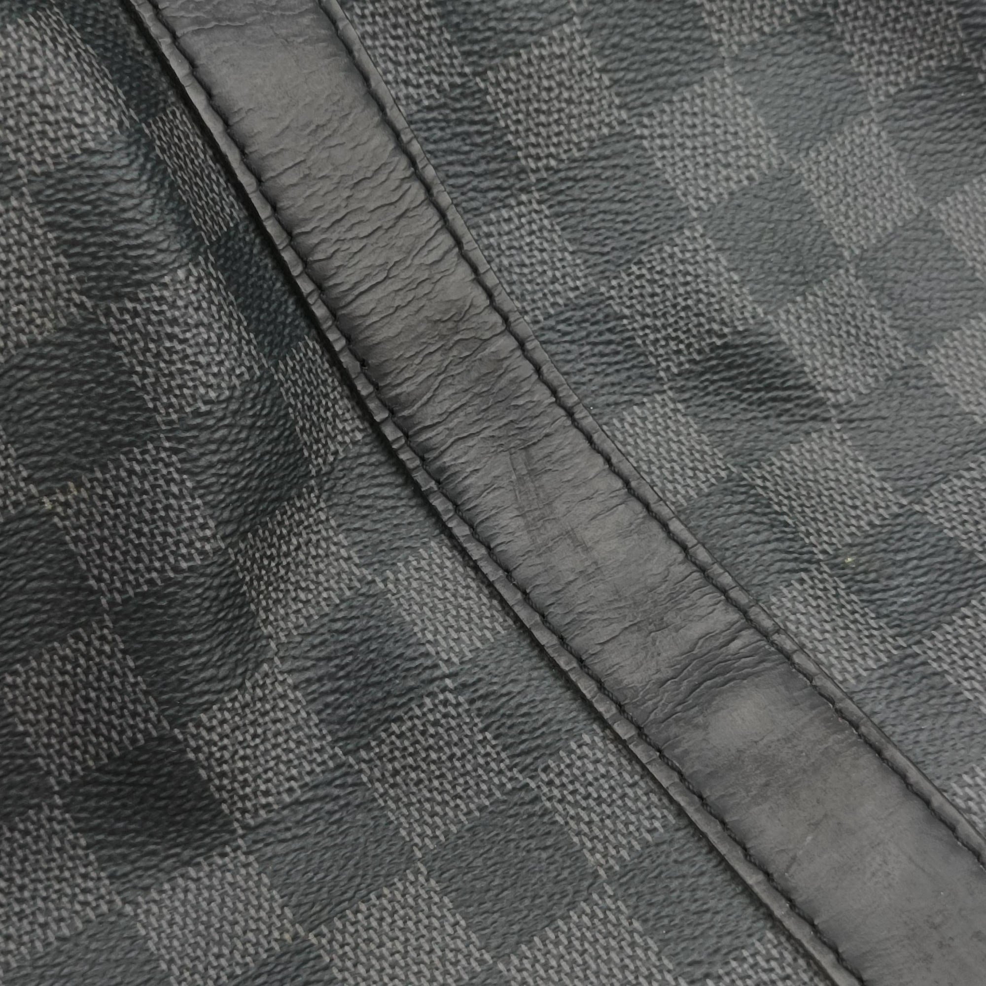 Keepall Bandouliere 45 Noir Damier Graphite Canvas M40569 DU0198キーポルバンドリエール45 ノワール ダミエ グラファイト キャンバス M40569 DU0198