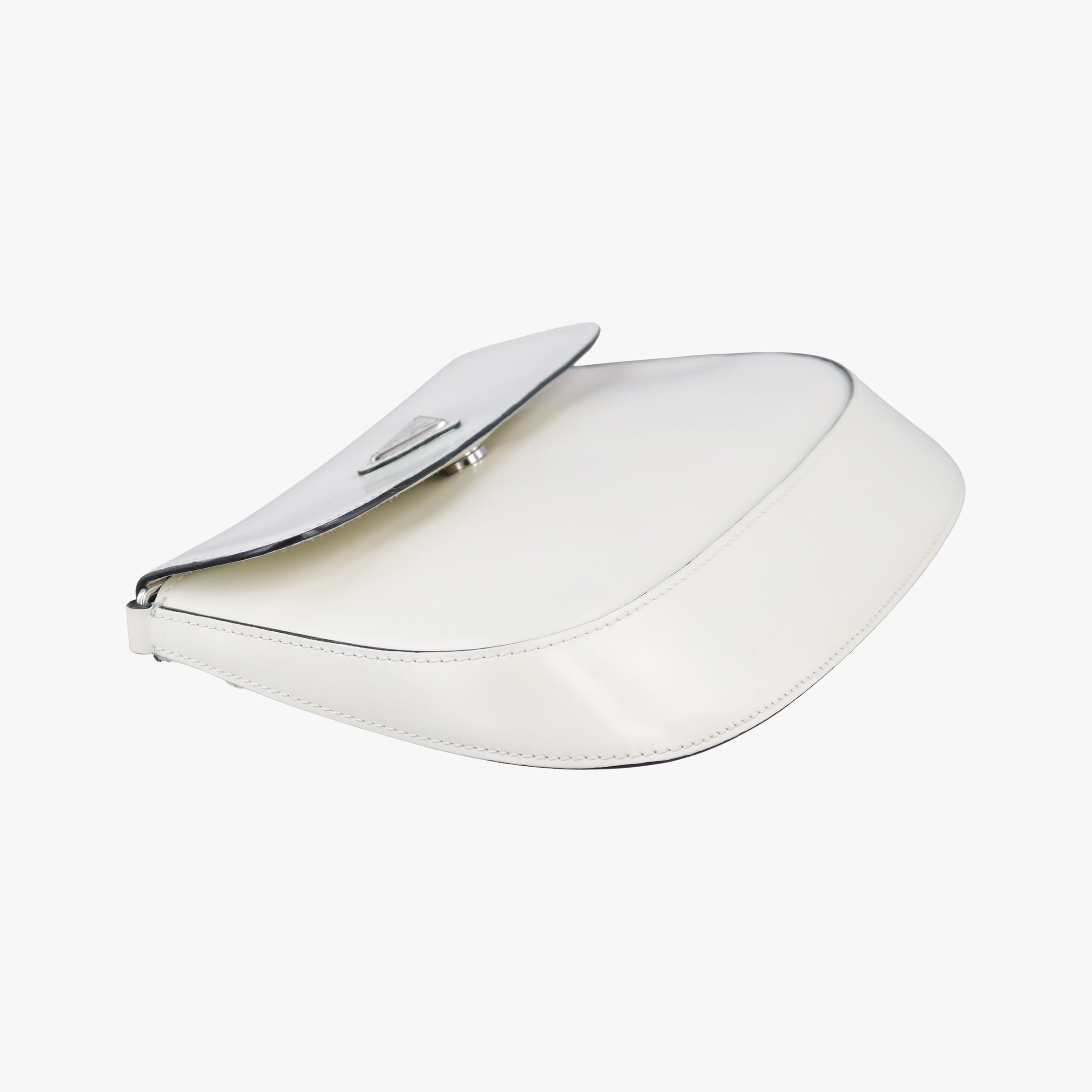 Cleo Flap White Leather 7/Dクレオフラップ ホワイト レザー 7/D
