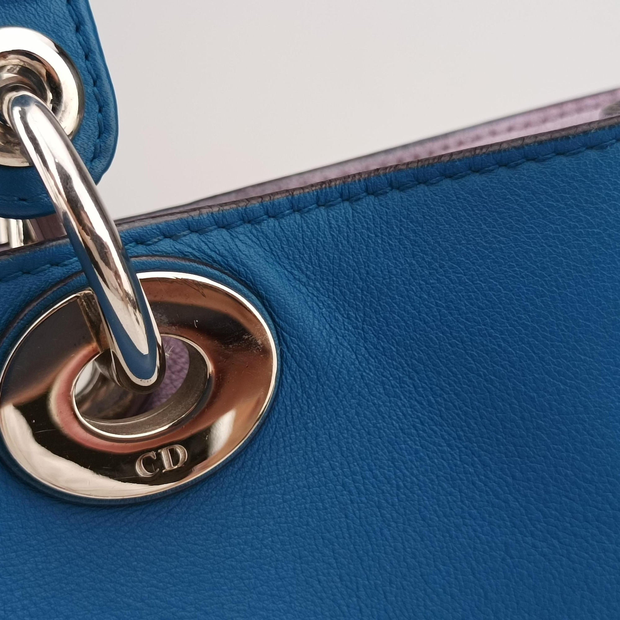 Diorissimo Blue Leather 09-MA-1102ディオリッシモ ブルー レザー 09-MA-1102