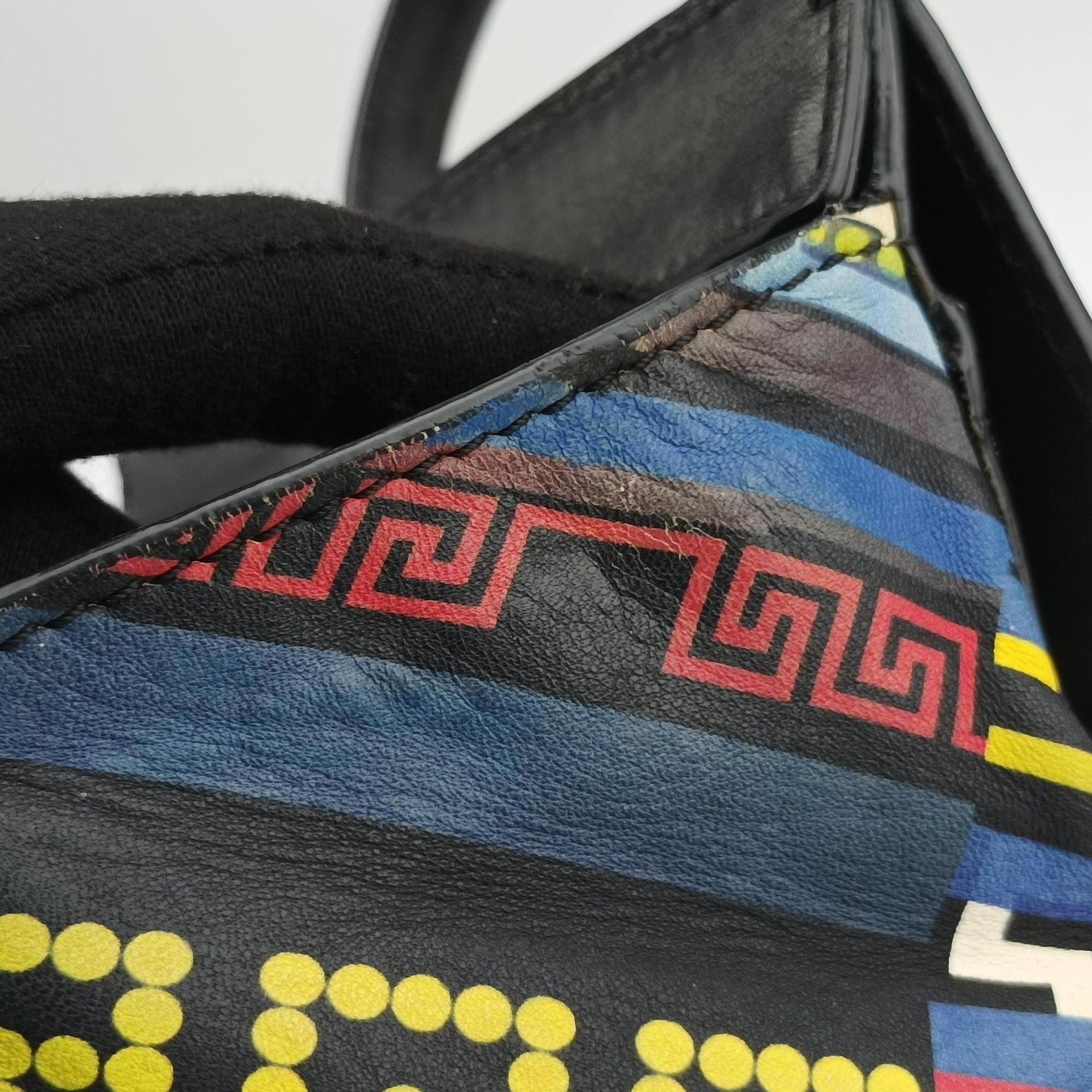 Palazzo Empire Multicolor Printed Calfskin Leather CLG 323847997504パラッツォ エンパイア マルチカラー プリントカーフレザー CLG 323847997504