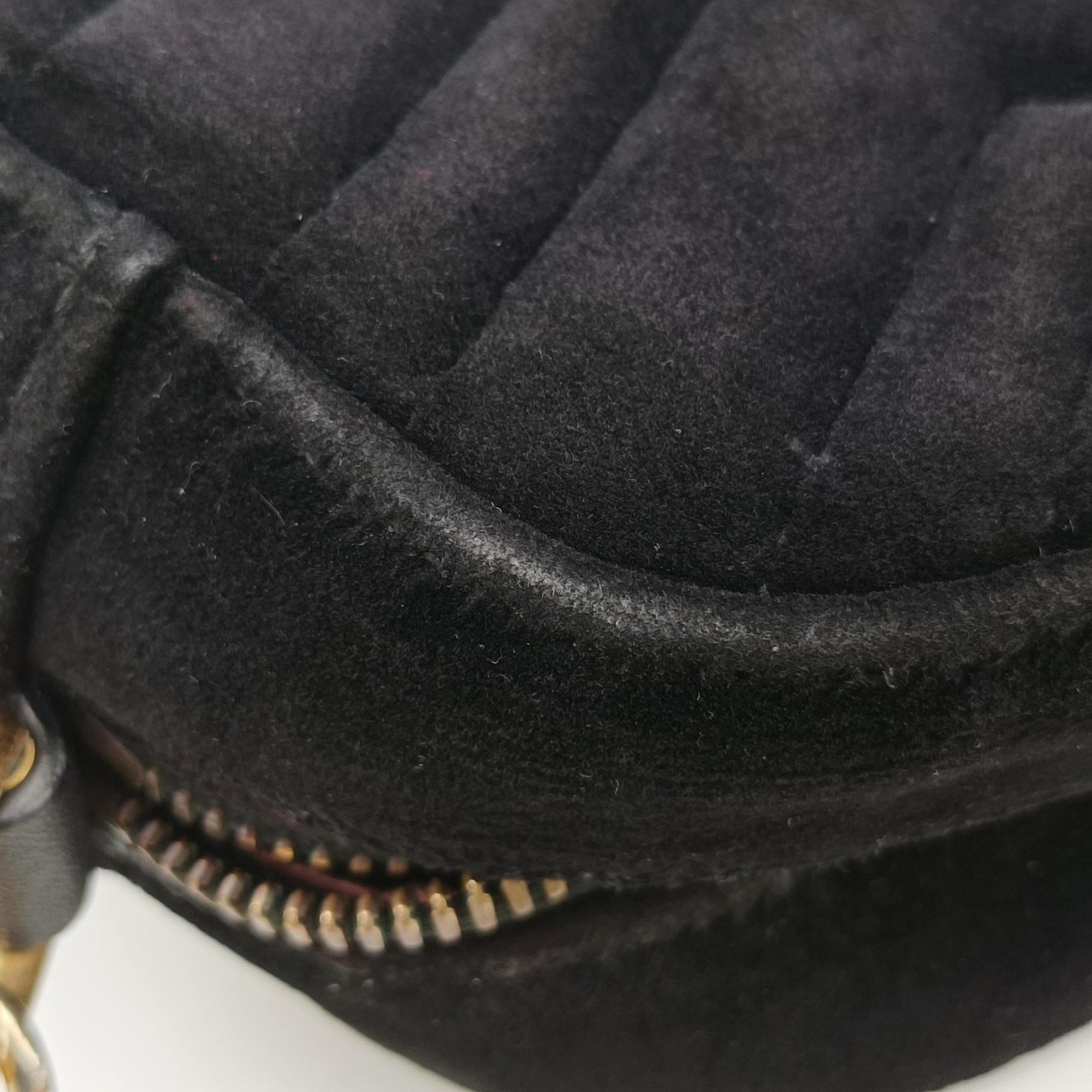 GG Marmont Black×Multicolour velour 447632 F025171587GGマーモント ブラック×マルチカラー ベロア 447632 F025171587