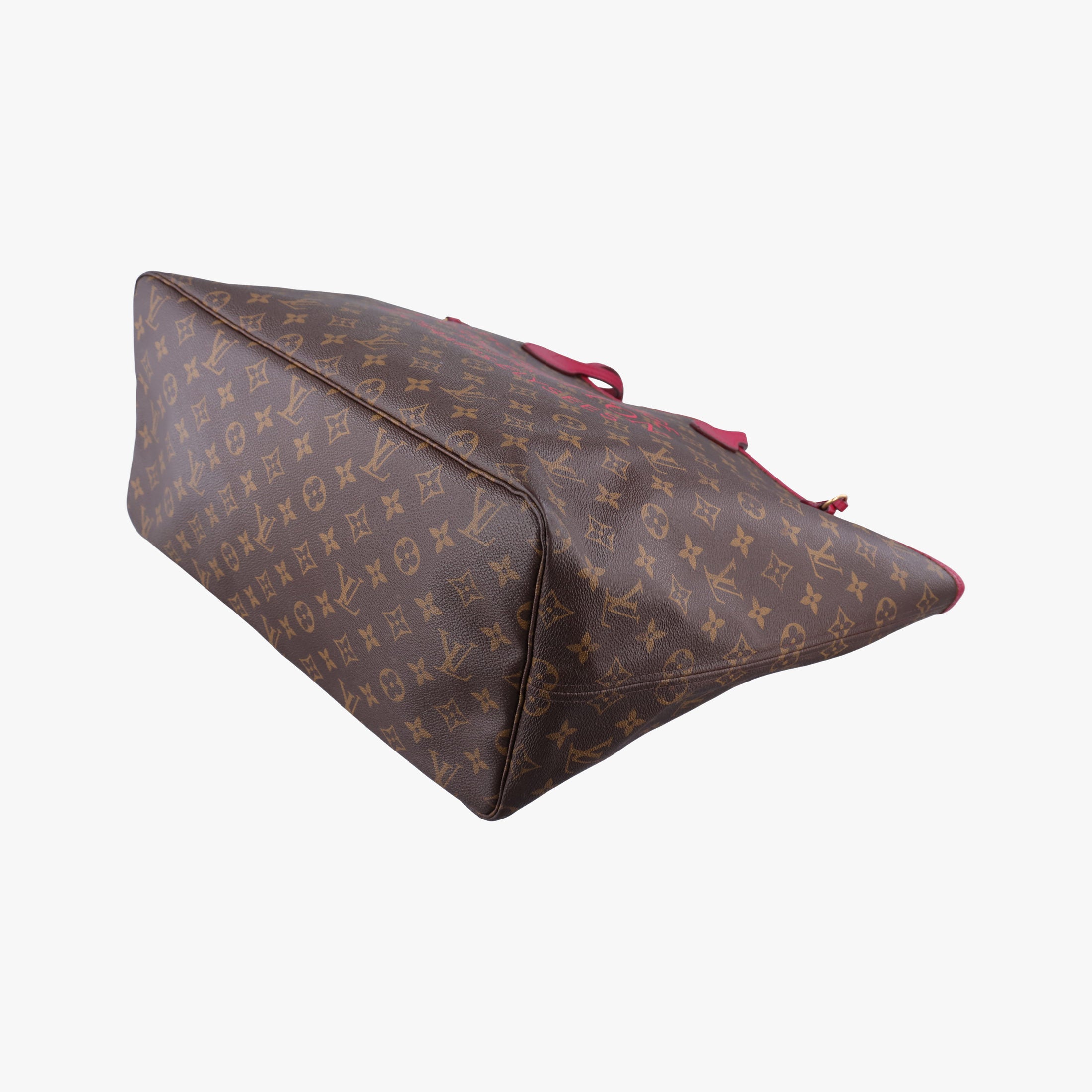 Neverfull GM Ikat Flower brown×ROSE INDIEN Monogram Canvas M40876 TJ1123ネヴァーフルGM イカットフラワー モノグラム/ブラウン×ローズアンディアン モノグラムキャンバス M40876 TJ1123