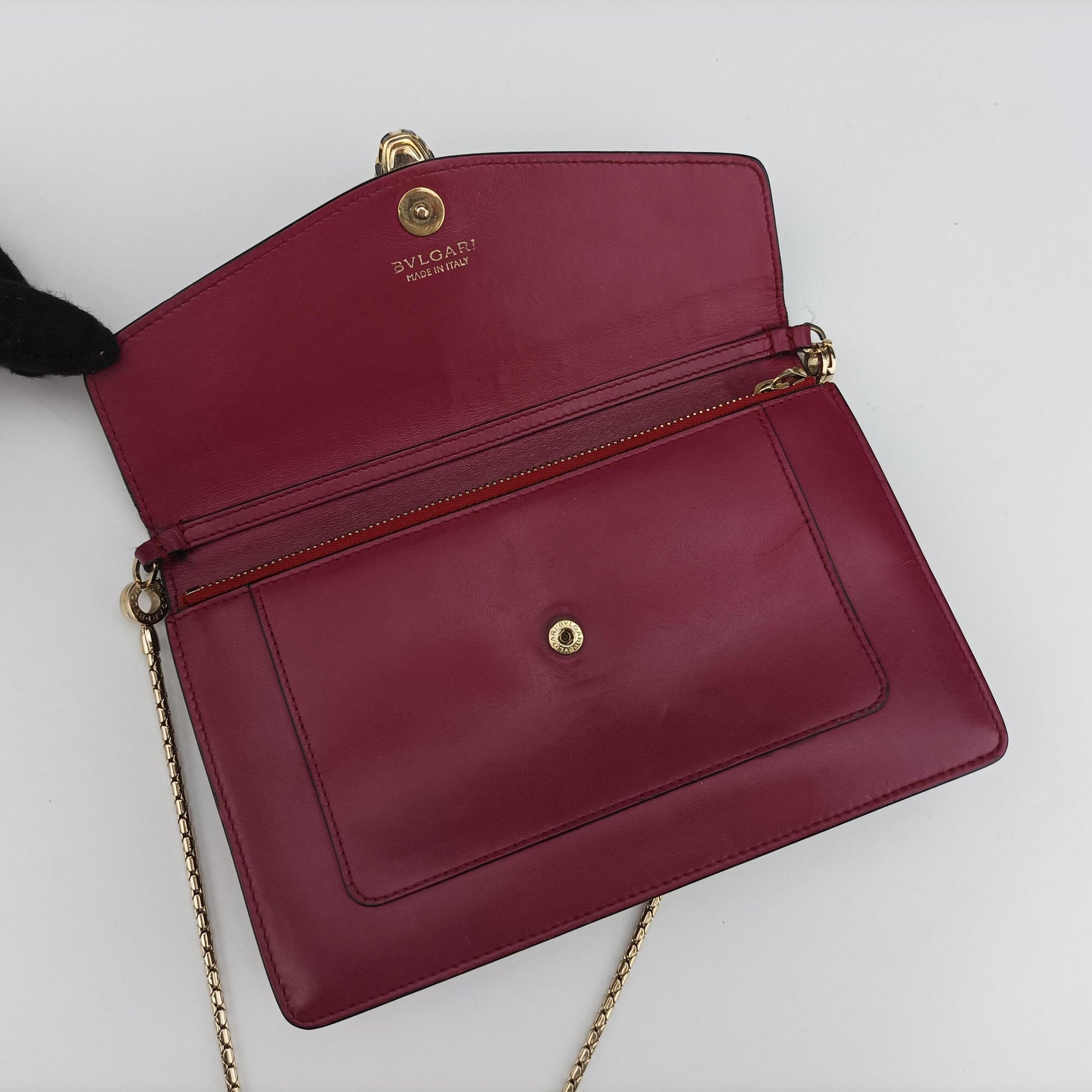 SERPENTI FOREVER Rose Leather DP.F16.281302セルペンティ フォーエバー ローズ レッド レザー DP.F16.281302