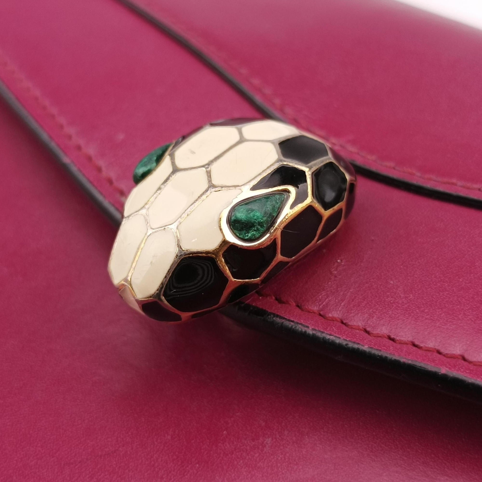 SERPENTI FOREVER Rose Leather DP.F16.281302セルペンティ フォーエバー ローズ レッド レザー DP.F16.281302