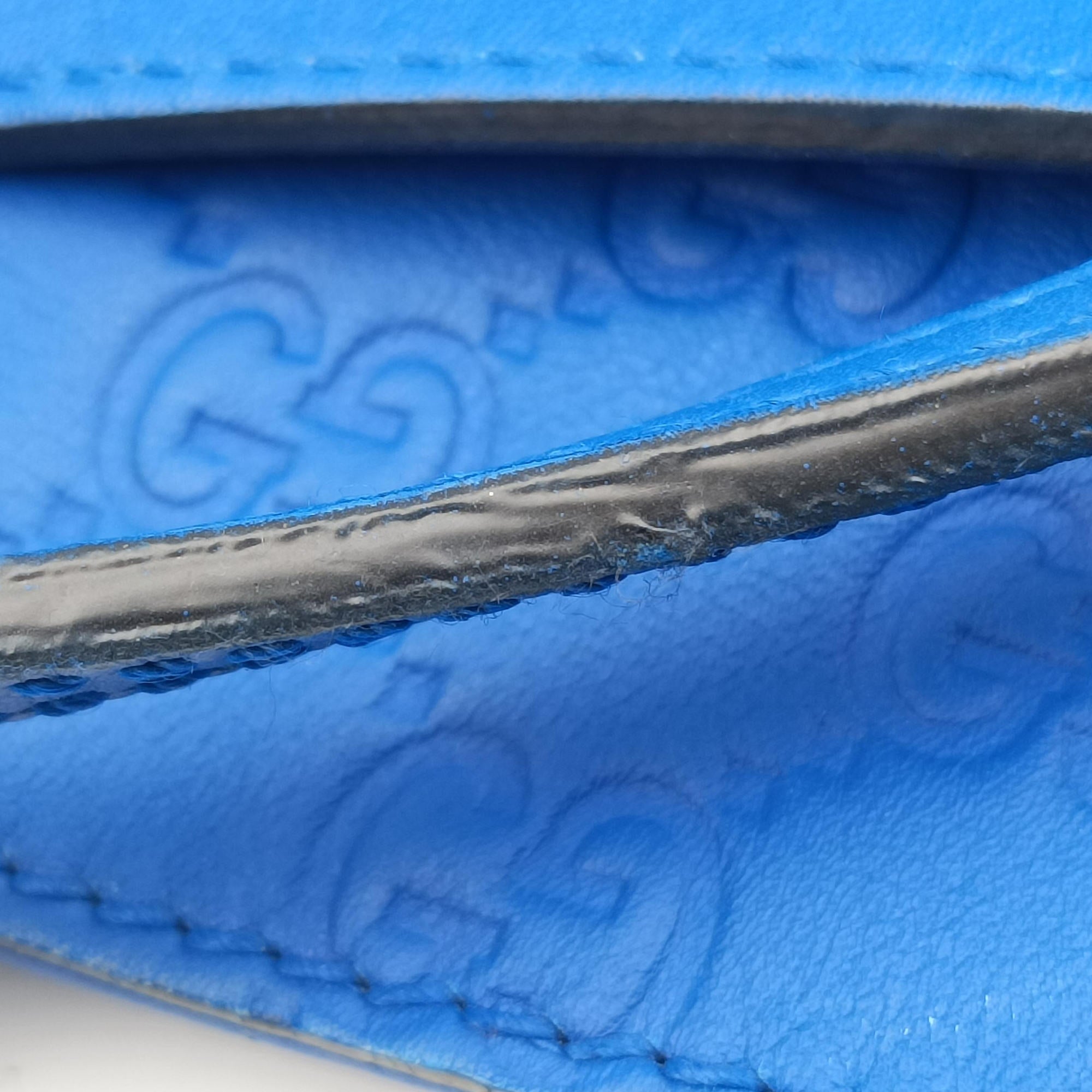 Guccissima Bree Blue Leather 353120 E018152100グッチシマ ブリー ブルー レザー 353120 E018152100