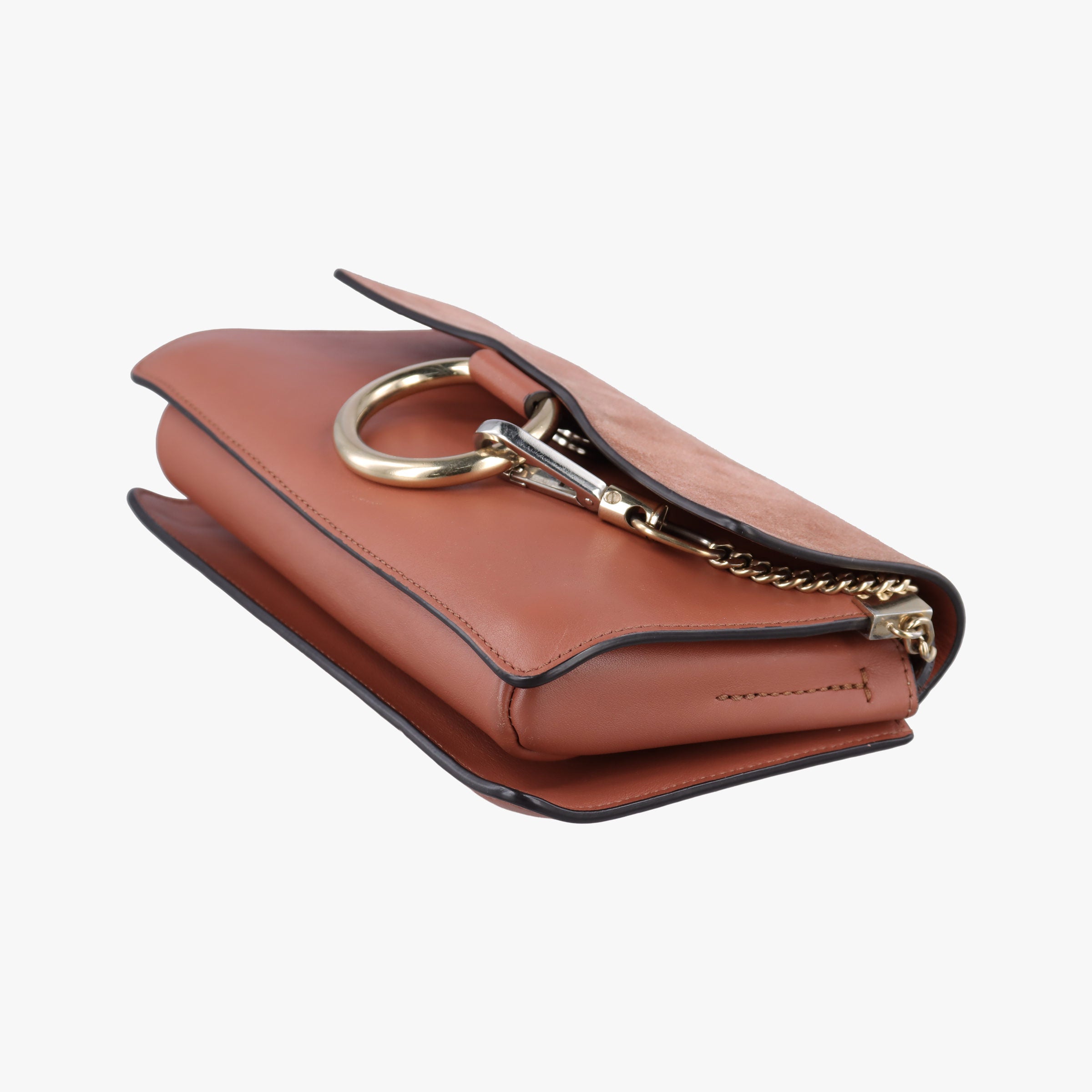 FAYE Brown Suede × leather 04-18-68-65フェイ ブラウン スエード×レザー 04-18-68-65