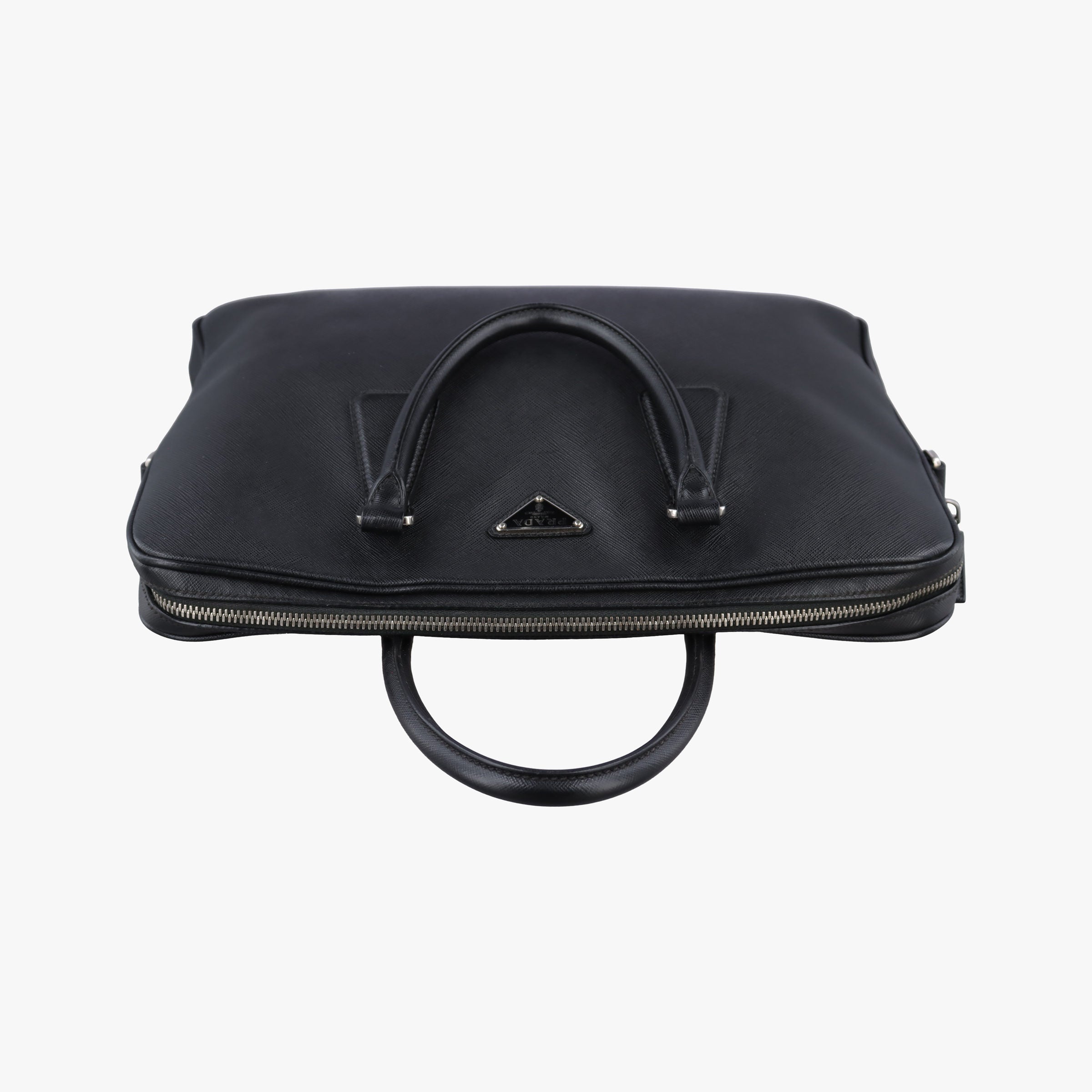 Business Briefcase Black SAFFIANO Leather 2VE011 8ビジネス ブリーフケース ブラック サフィアーノレザー 2VE011 8