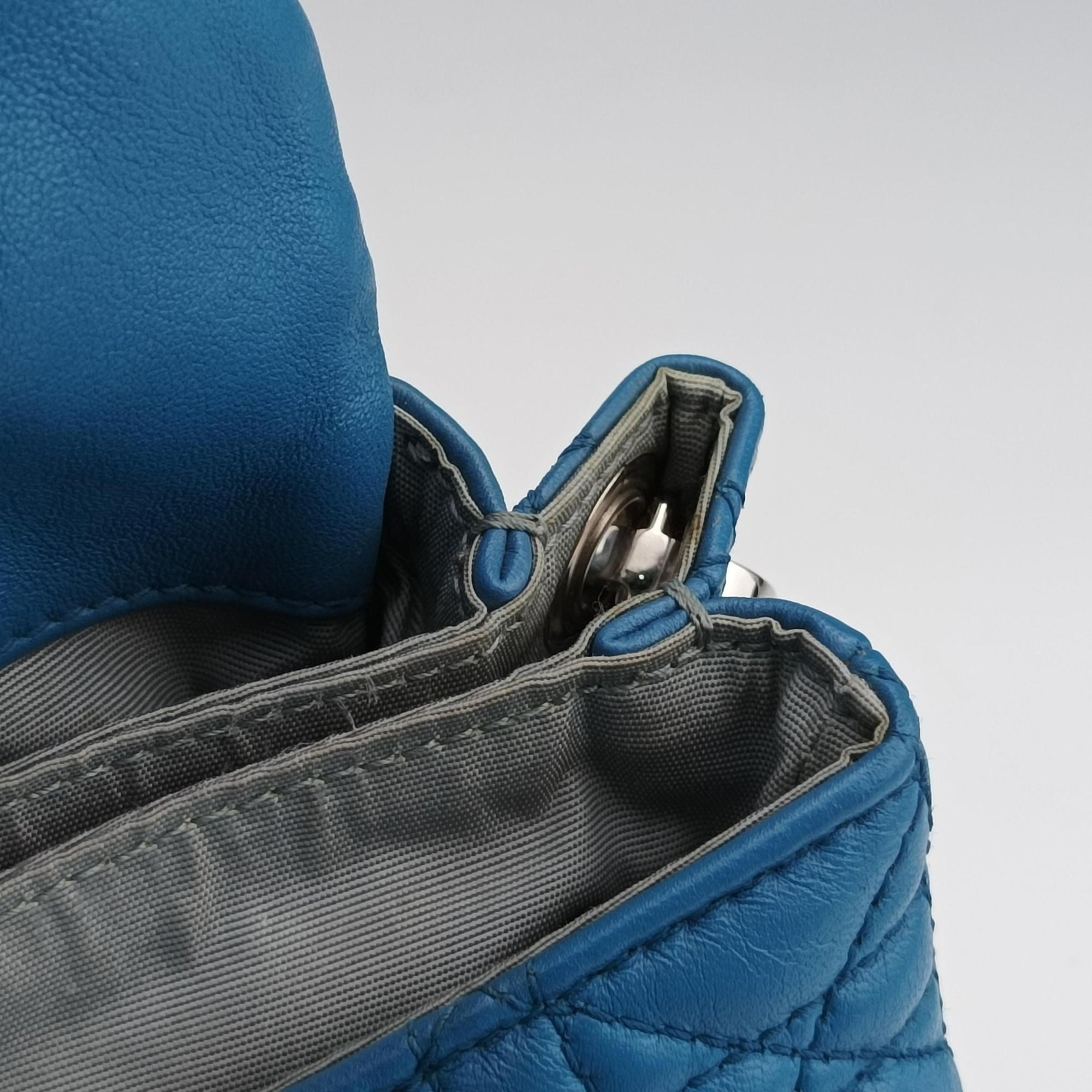 New Rock Cannage Blue Lambskin 17-BO-1101ニューロック カナージュ ブルー ラムスキン 17-BO-1101