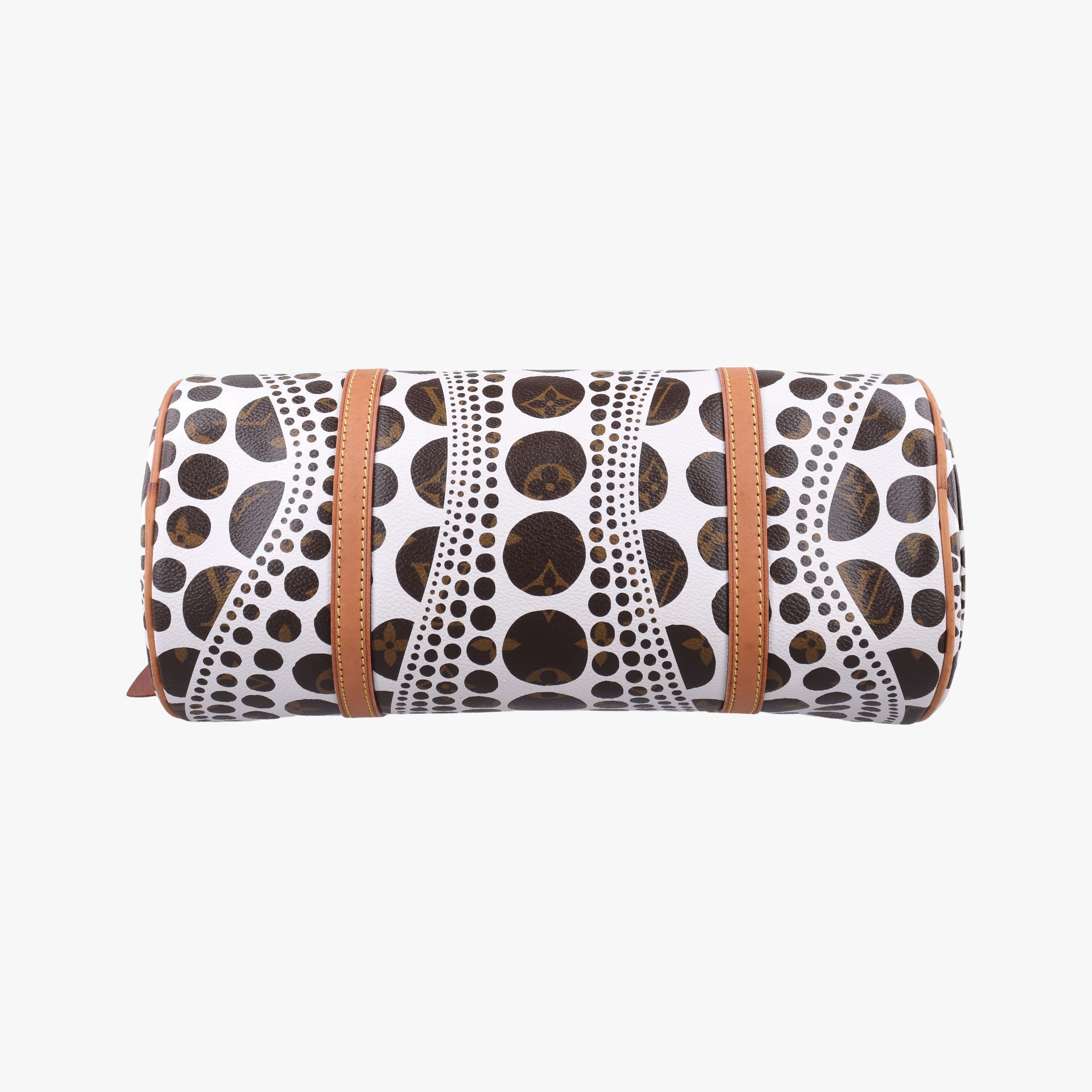 Papillon GM White × Brown Monogram Pumpkin Dots M40687 MB3152パピヨンGM ホワイト × ブラウン モノグラム パンプキンドット M40687 MB3152