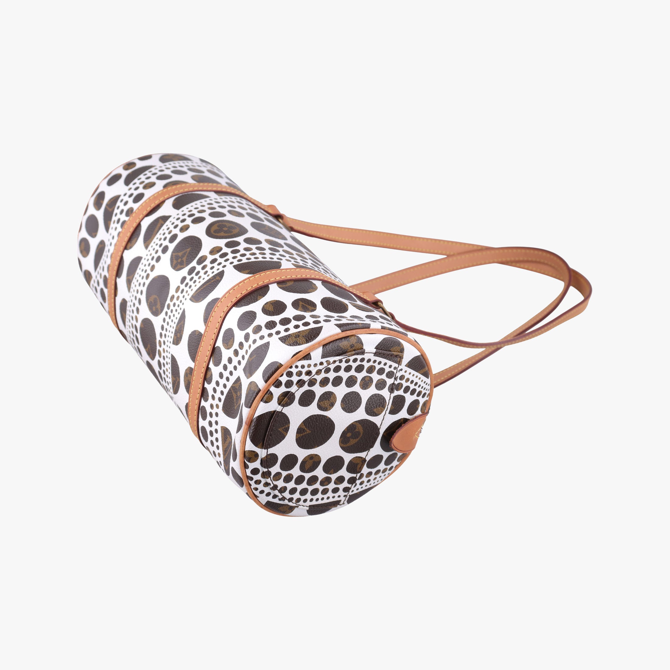Papillon GM White × Brown Monogram Pumpkin Dots M40687 MB3152パピヨンGM ホワイト × ブラウン モノグラム パンプキンドット M40687 MB3152