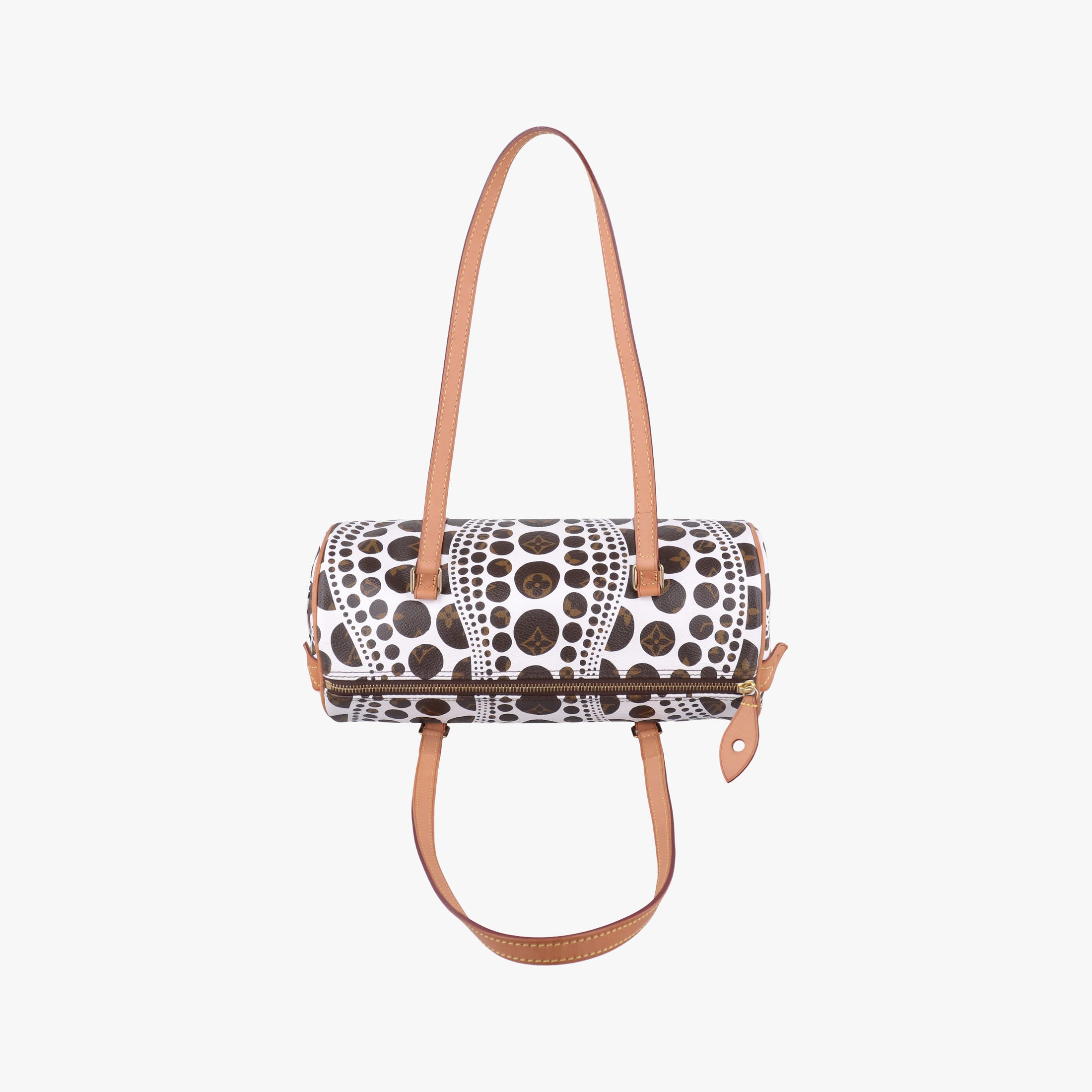 Papillon GM White × Brown Monogram Pumpkin Dots M40687 MB3152パピヨンGM ホワイト × ブラウン モノグラム パンプキンドット M40687 MB3152