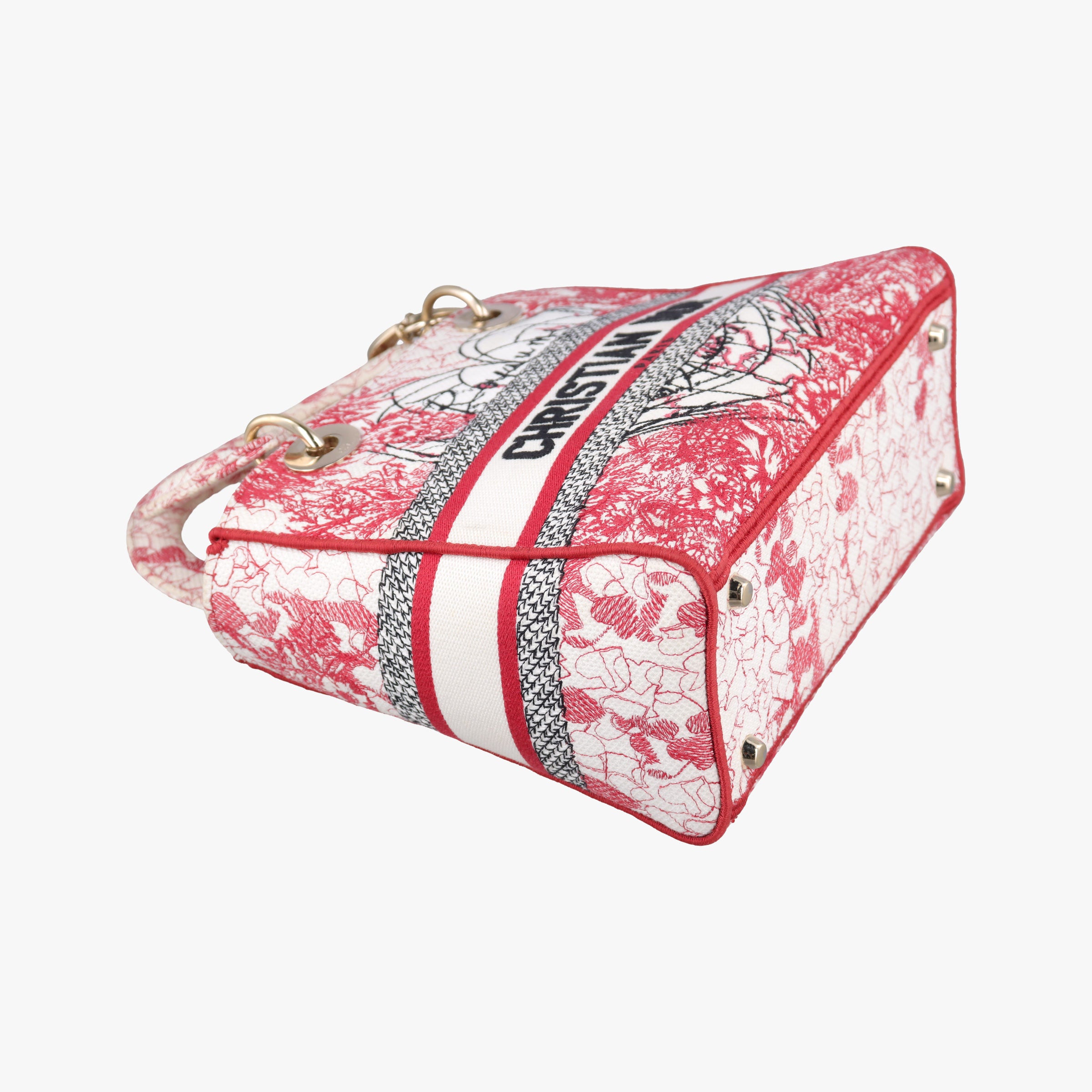 D-Lite Medium Royaume Red×multicolor canvas 50-MA-0251ディーライト ミディアム ロワイヨーム レッド×マルチカラー キャンバス 50-MA-0251
