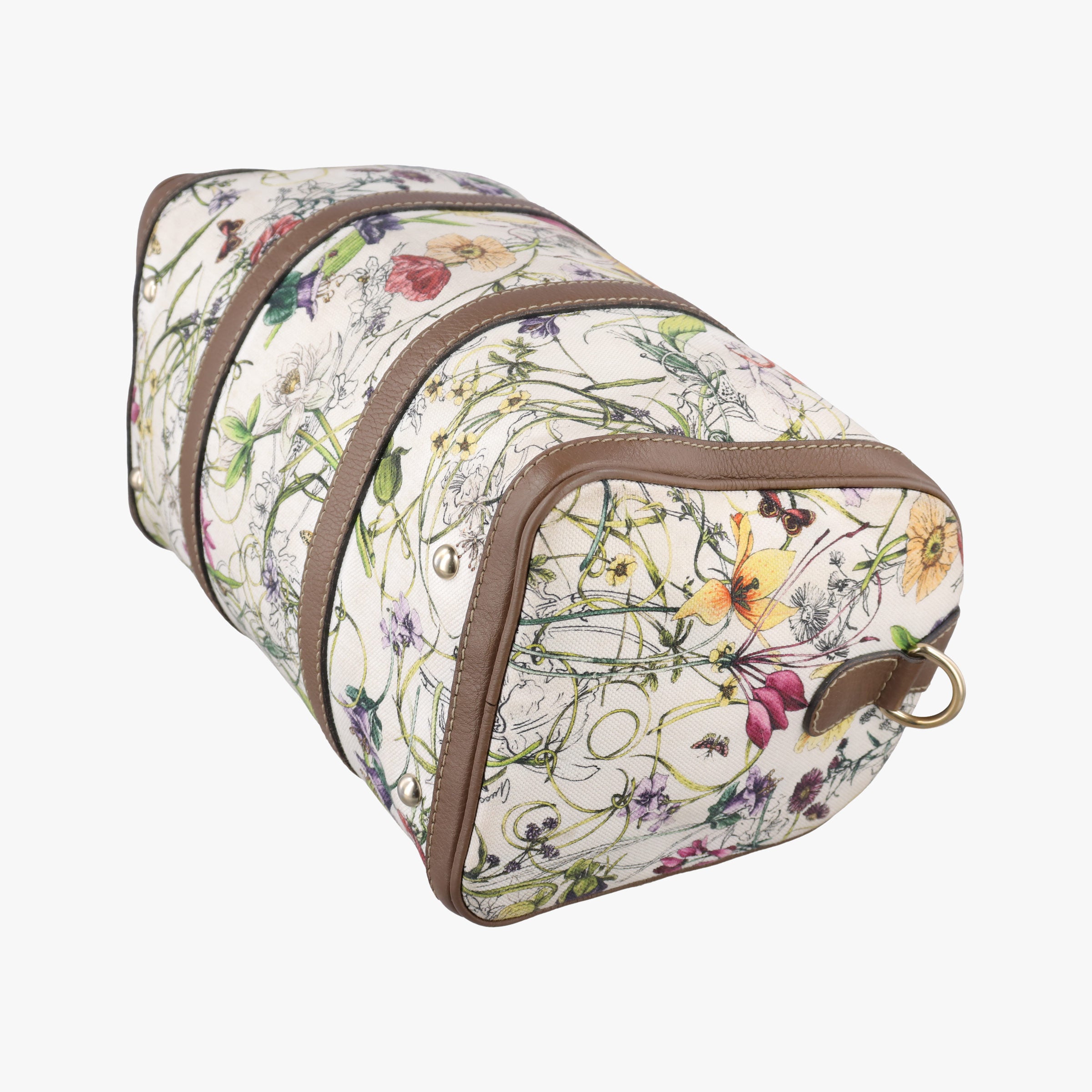 flora print Multicolour Leather×Canvas 247205 C013772909フローラプリント マルチカラー レザー×キャンバス 247205 C013772909