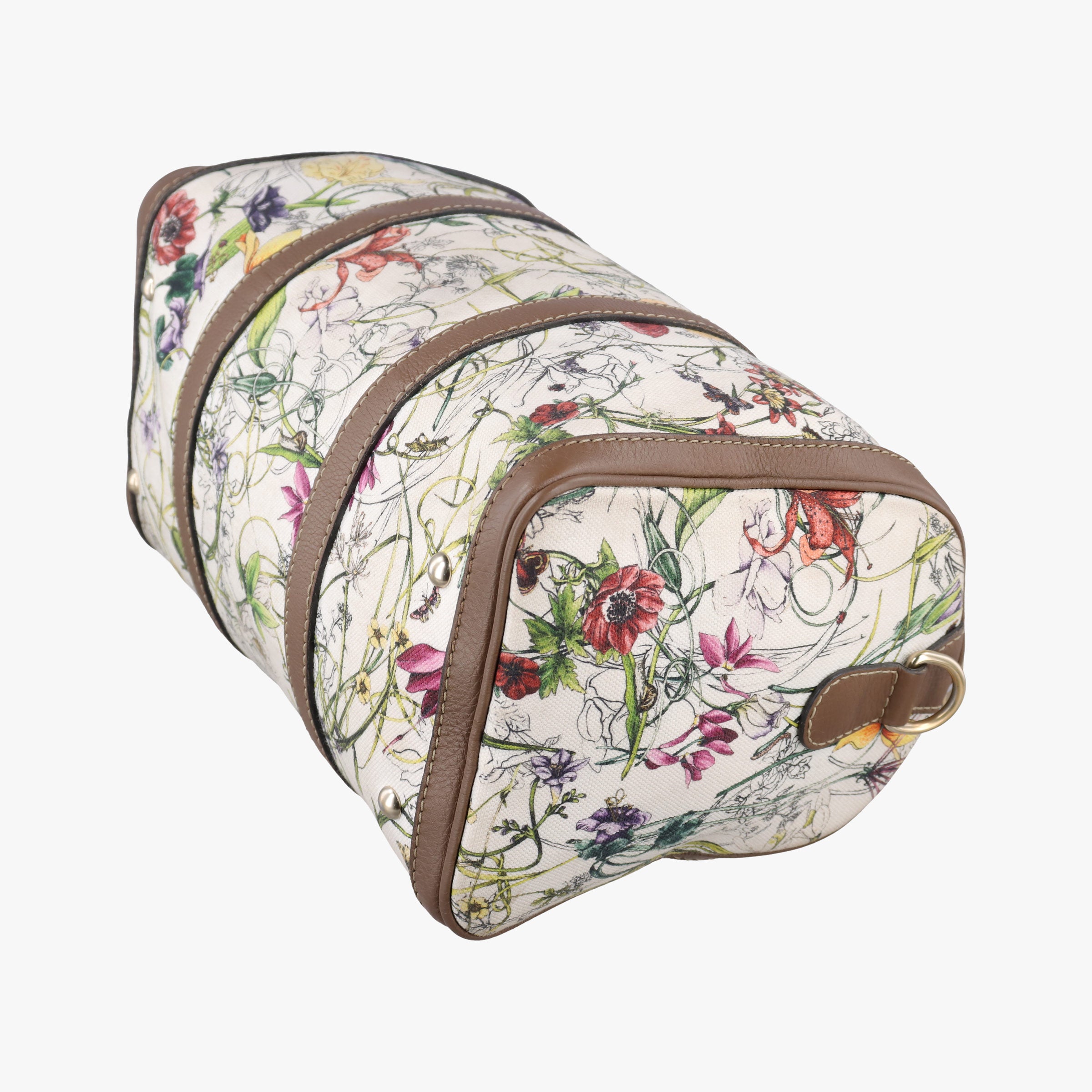 flora print Multicolour Leather×Canvas 247205 C013772909フローラプリント マルチカラー レザー×キャンバス 247205 C013772909