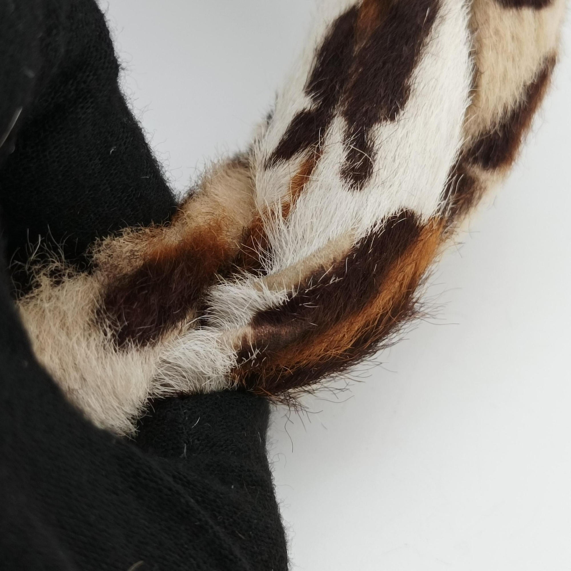 Leopard Print Brown×Multicolour pony hair 8BR554 5260-8BR554-VXI-069レオパード プリント ブラウン×マルチカラー ハラコ 8BR554 5260-8BR554-VXI-069