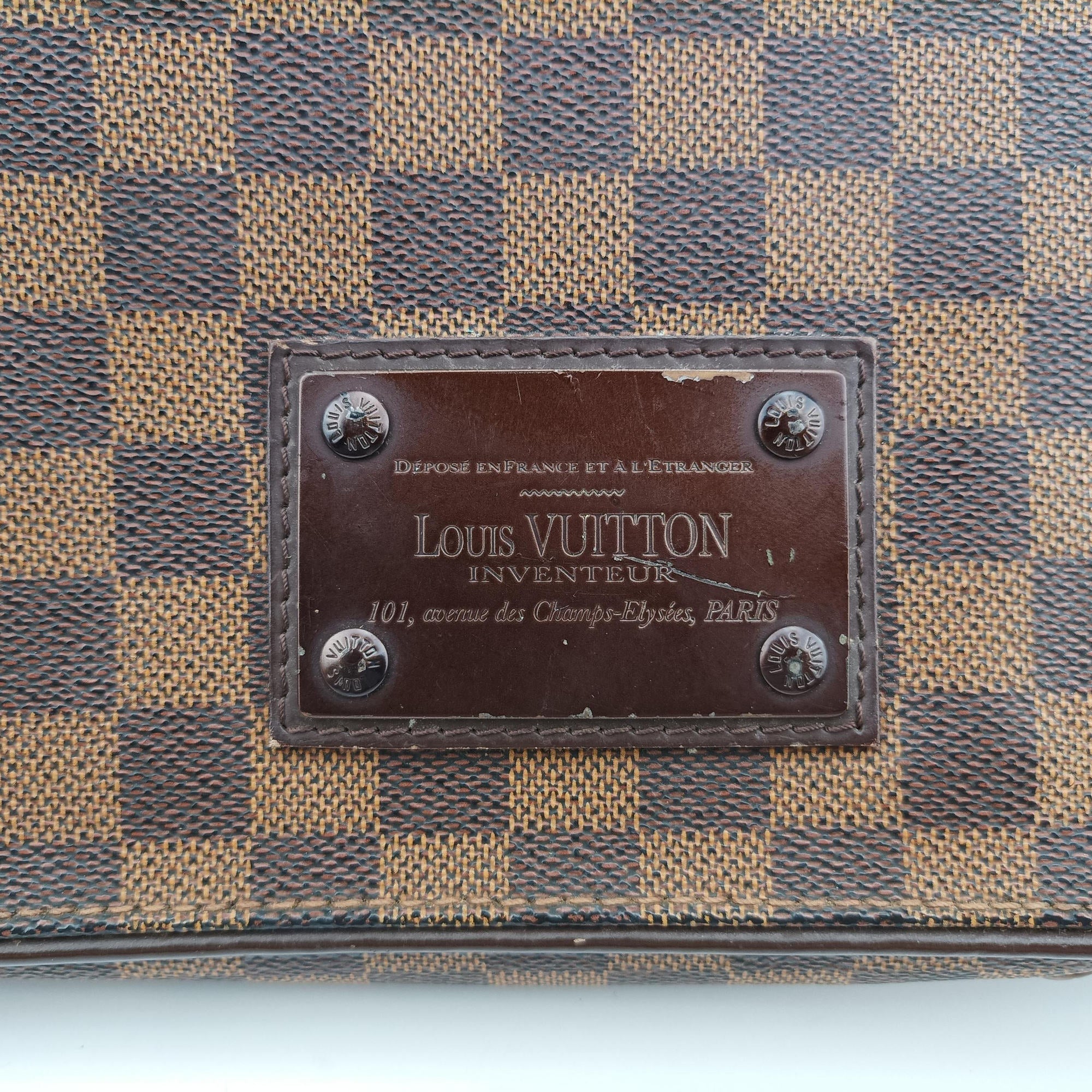 BROOKLYN MM EBENE Damier Canvas N51211 SR4018ブルックリンMM エベーヌ ダミエキャンバス N51211 SR4018