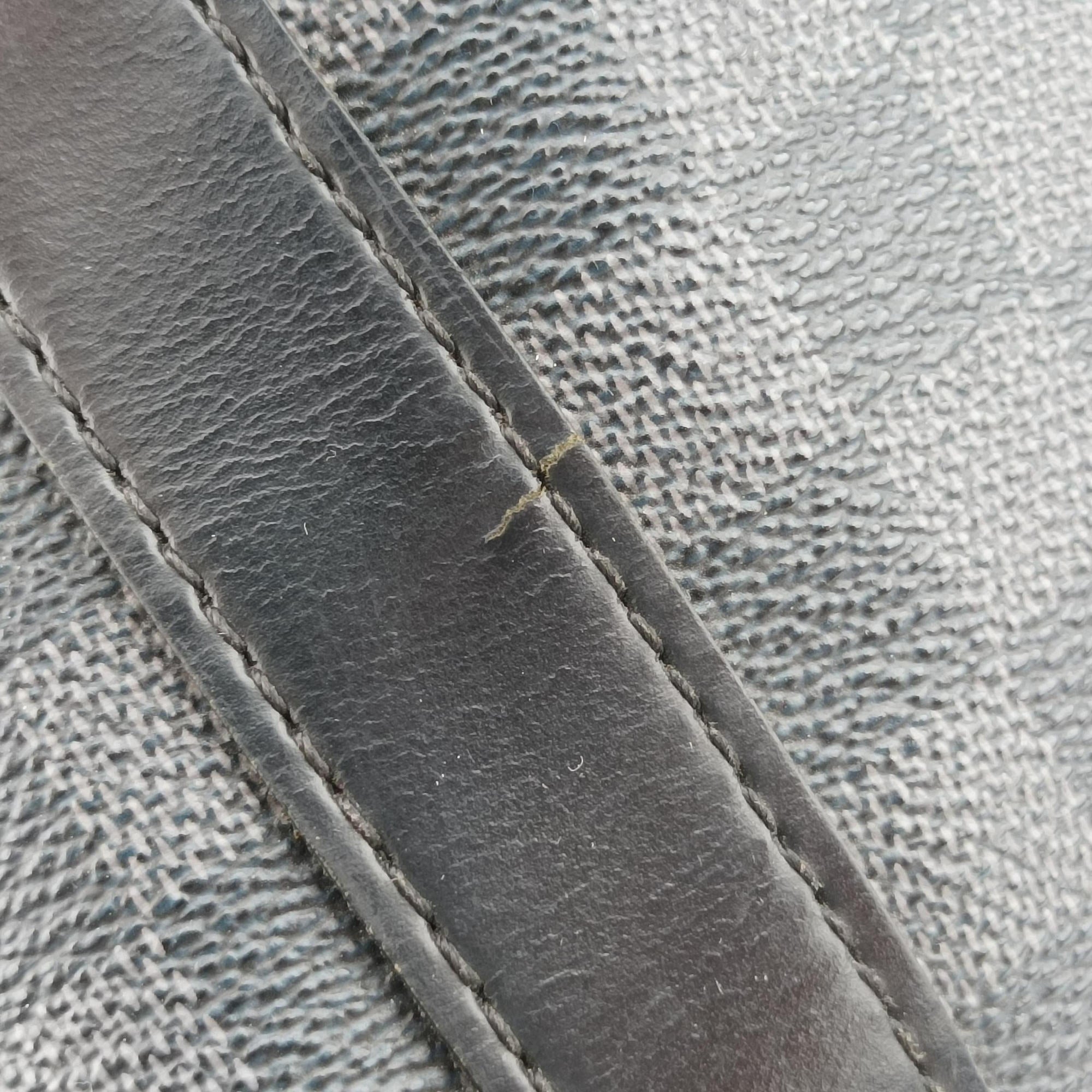 Keepall Bandouliere 55 Noir Damier Graphite N41413 MB2079キーポルバンドリエール55 ノワール ダミエグラフィット N41413 MB2079