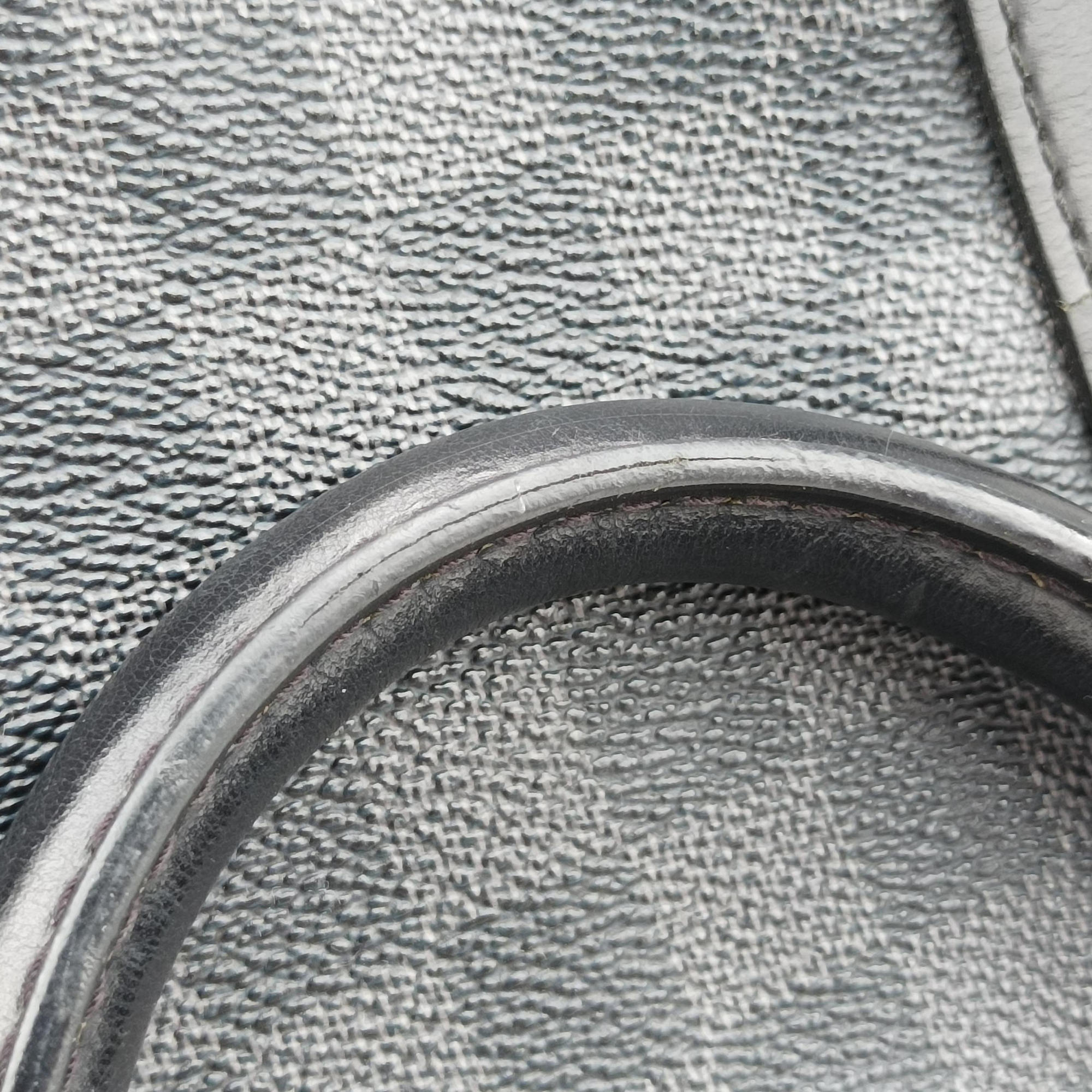 Keepall Bandouliere 55 Noir Damier Graphite N41413 MB2079キーポルバンドリエール55 ノワール ダミエグラフィット N41413 MB2079
