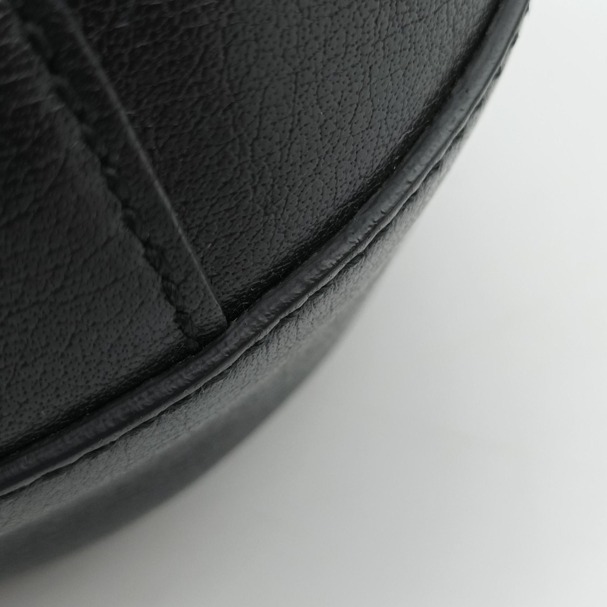 Basketball Shape Black Leather 547855 E027025791バスケットボールシェイプ ブラック レザー 547855 E027025791