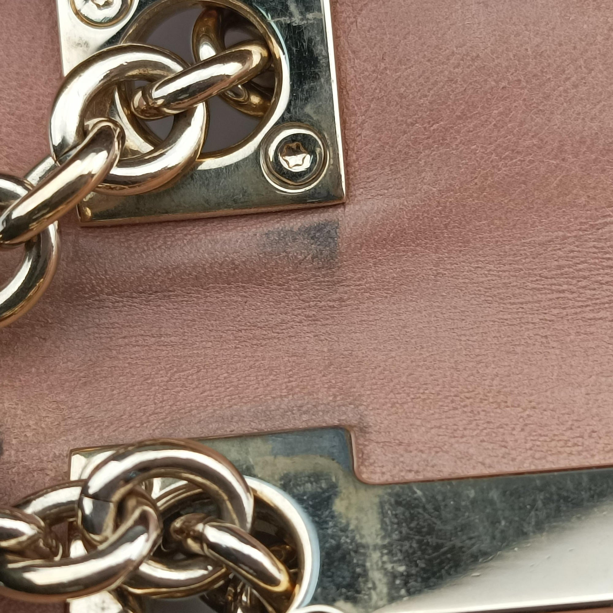 Maxi Baguette Flap Pink Leather 8BT143 8BT143-ZM1 109-2579マキシ バゲット フラップ ピンク レザー 8BT143 8BT143-ZM1 109-2579