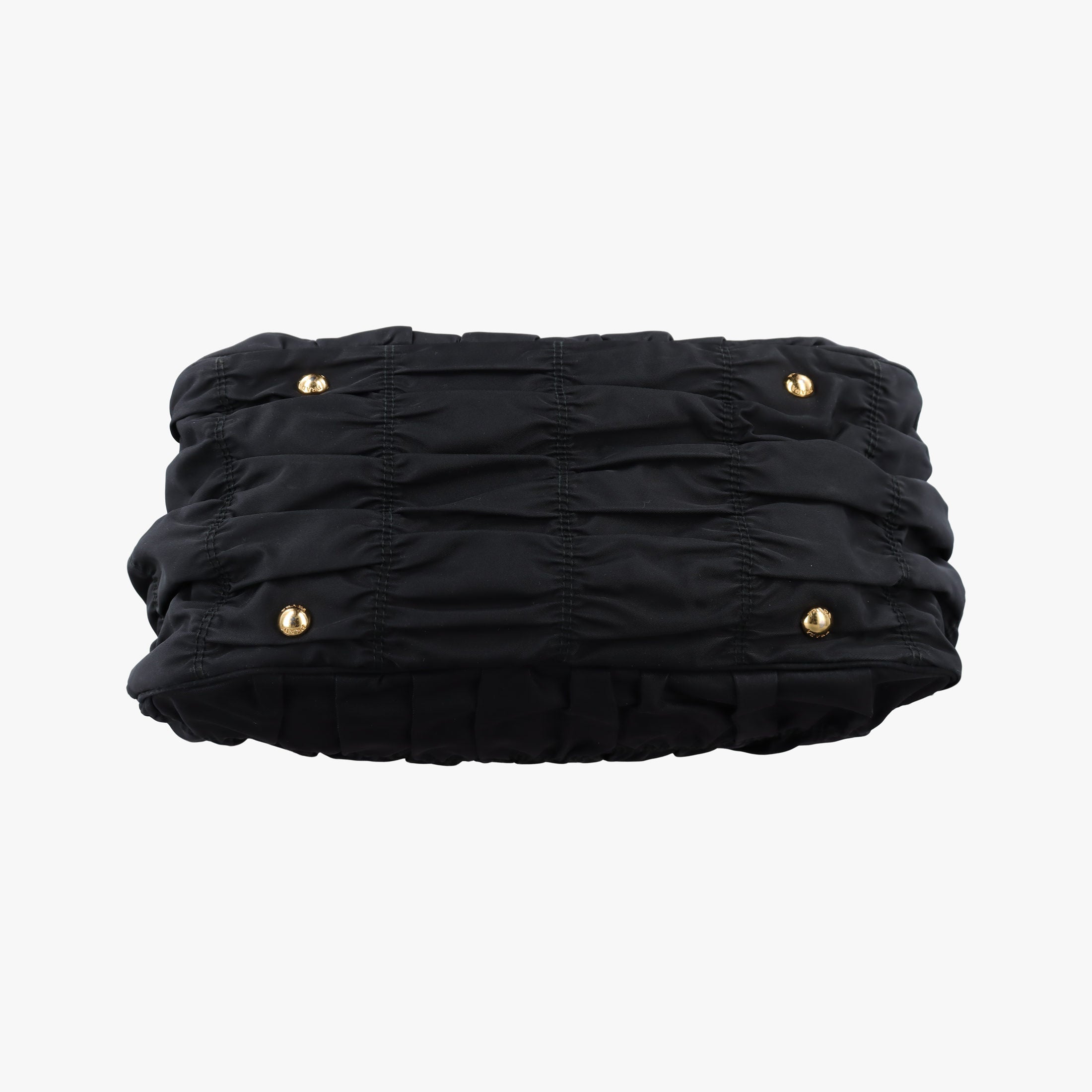 Gaufre Black Nylon 8 165ギャザー ブラック ナイロン 8 165