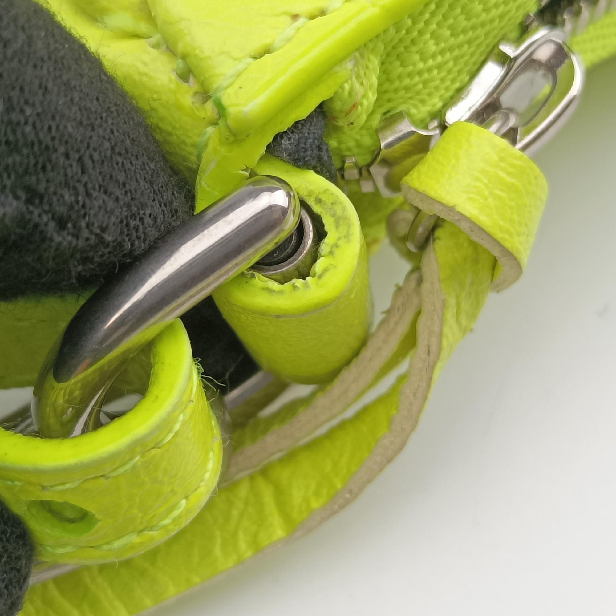Le Cagole Green lambskin 605814-7206.R.493075ルカゴール グリーン ラムスキン 605814-7206.R.493075