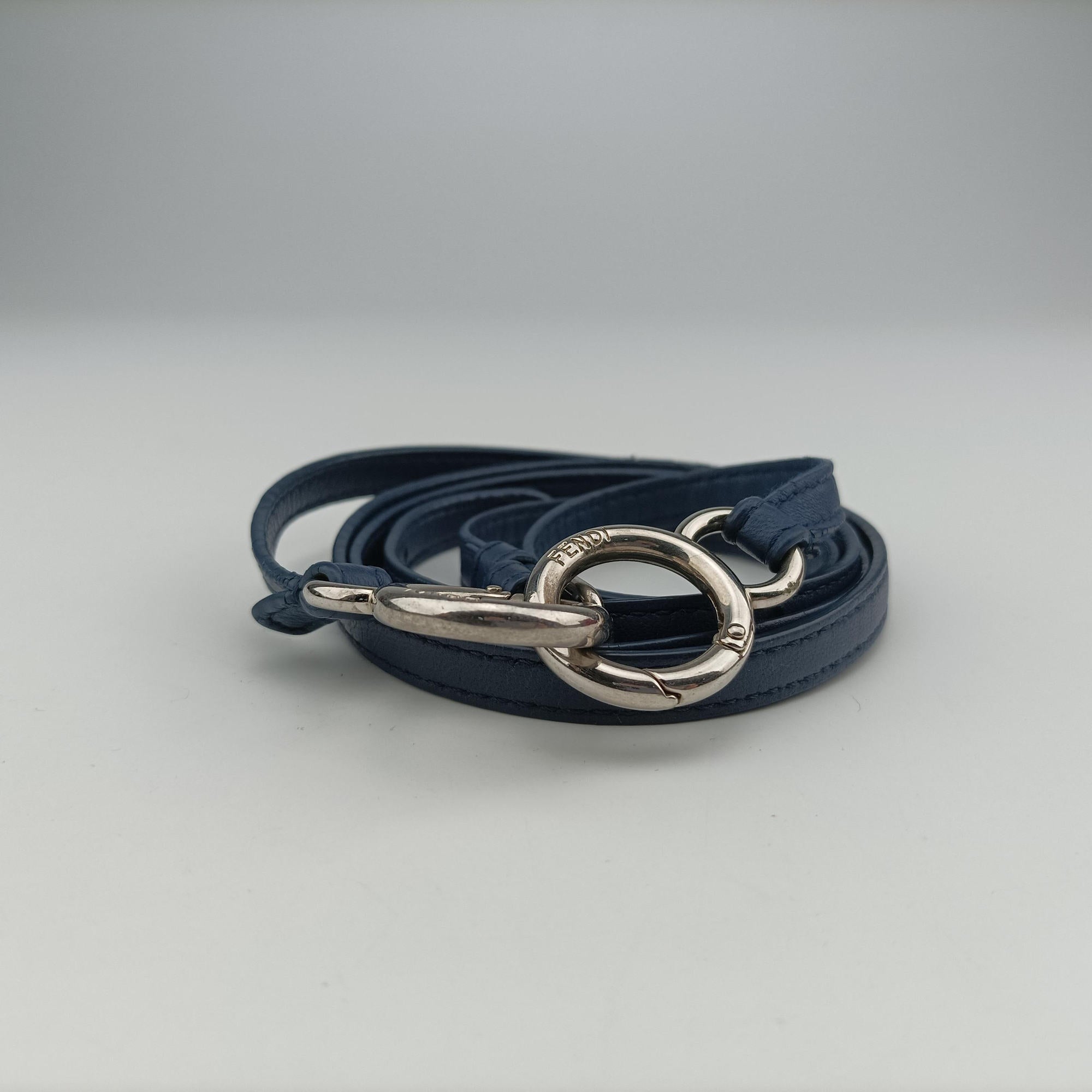 PEEKABOO mini Blue Leather 8BN244 8BN244-K4P-178-10429ピーカブー ミニ ブルー レザー 8BN244 8BN244-K4P-178-10429