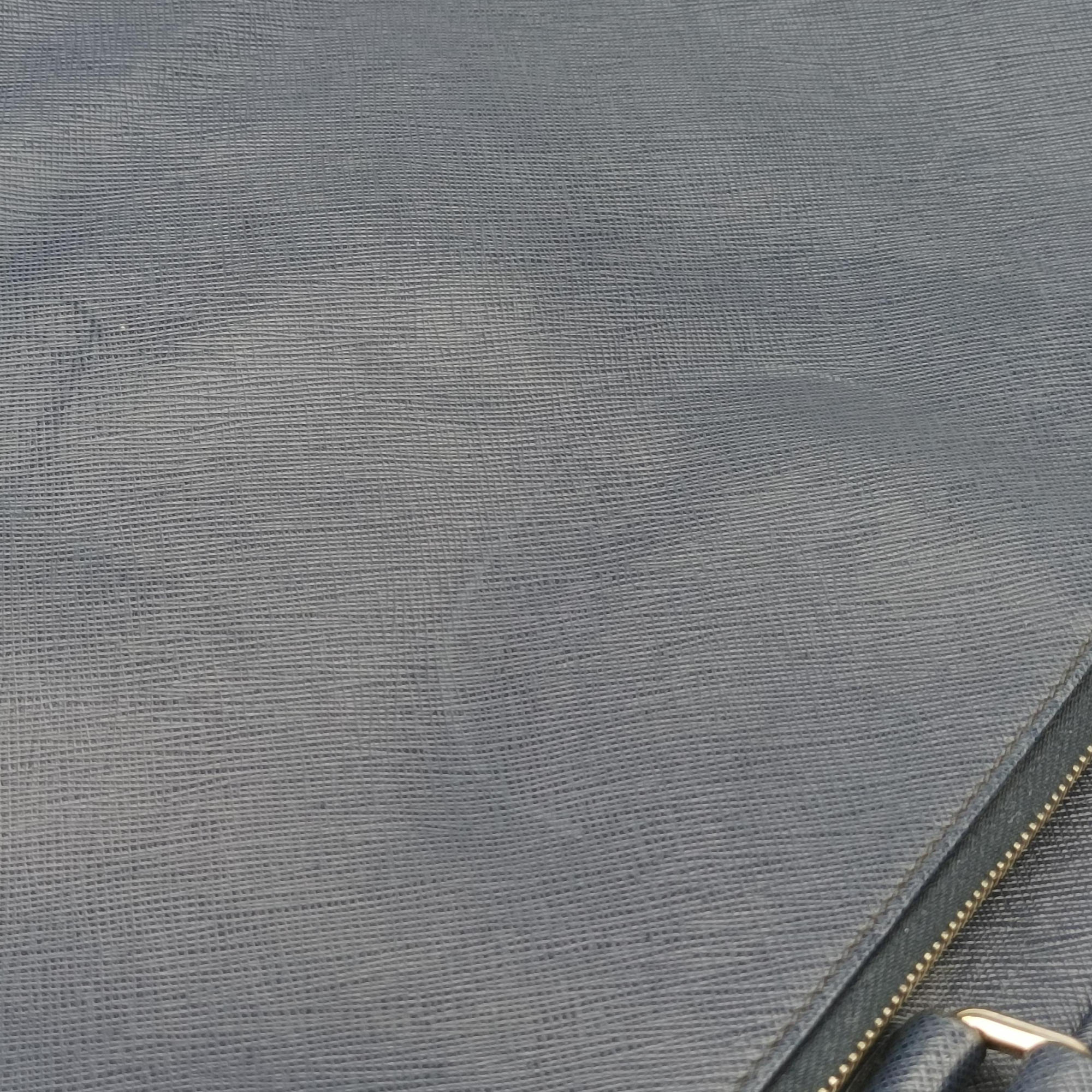 Triangle Logo Plate Navy Saffiano Leather 164 7/R三角 ロゴ プレート ブルーブラック サフィアーノレザー 164 7/R