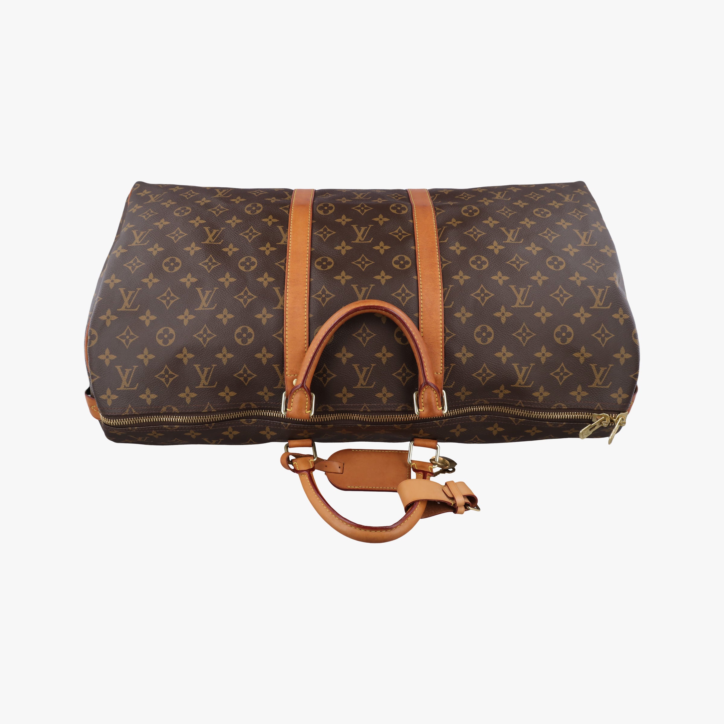 keepall 55 brown Monogram canvas M41424 Lot number unknownキーポル55 モノグラム/ブラウン モノグラム キャンバス M41424 製番不明