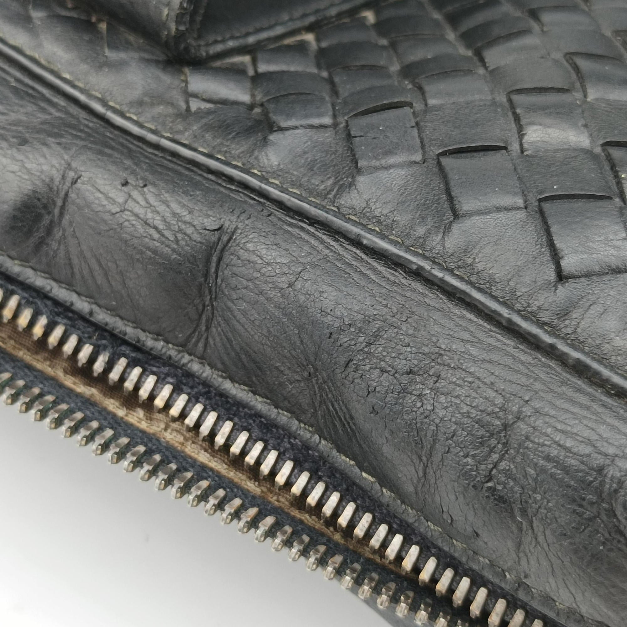 Intrecciato Black lambskin B05420160Dイントレチャート ブラック ラムスキン B05420160D