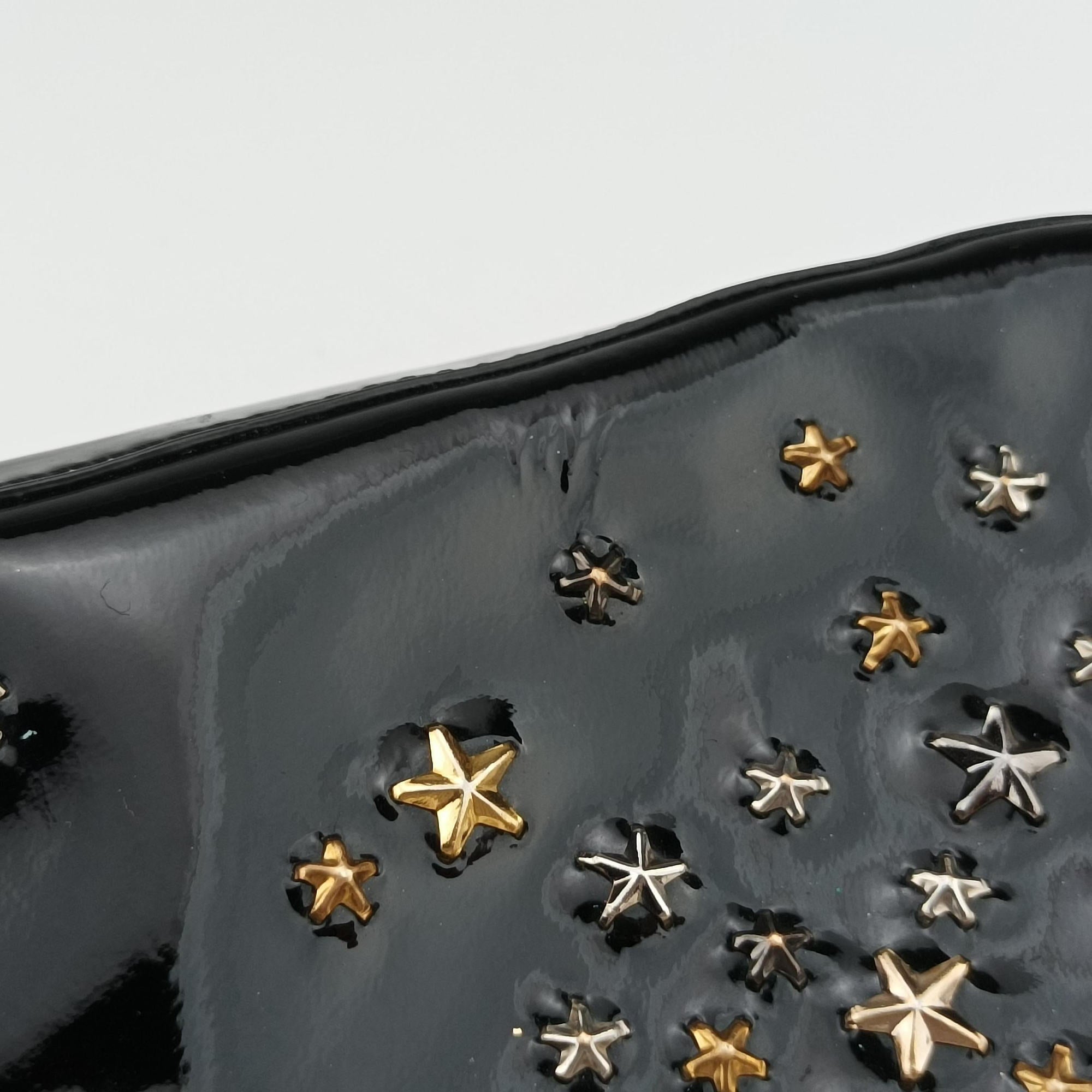 Star Studded Black Patent 8M0250 8M0250.FB1.118.2384スター スタッデッド ブラック パテント 8M0250 8M0250.FB1.118.2384