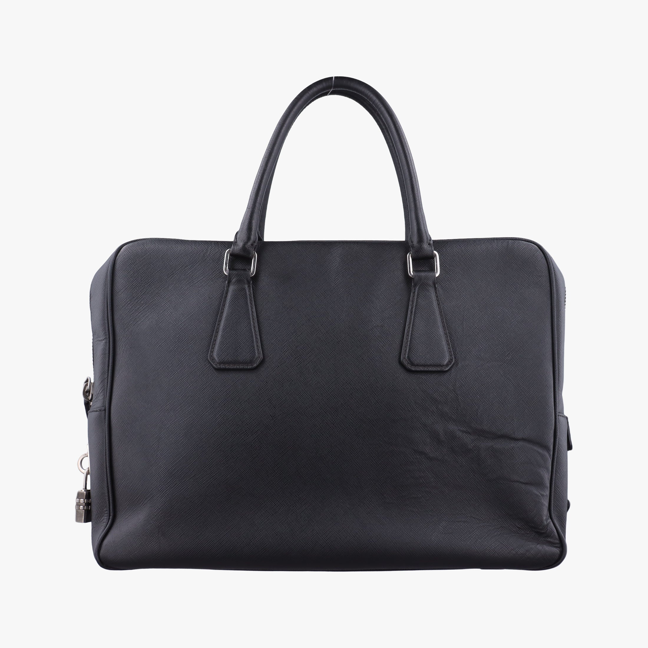 business bag briefcase Black SAFFIANO Leather 2VE363 58/F 173ビジネスバッグ ブリーフケース ブラック サフィアーノレザー 2VE363 58/F 173