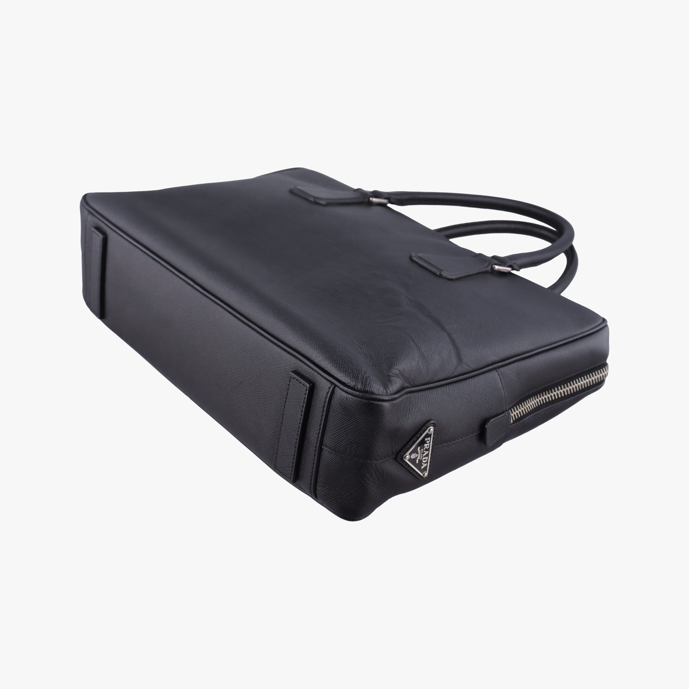 business bag briefcase Black SAFFIANO Leather 2VE363 58/F 173ビジネスバッグ ブリーフケース ブラック サフィアーノレザー 2VE363 58/F 173