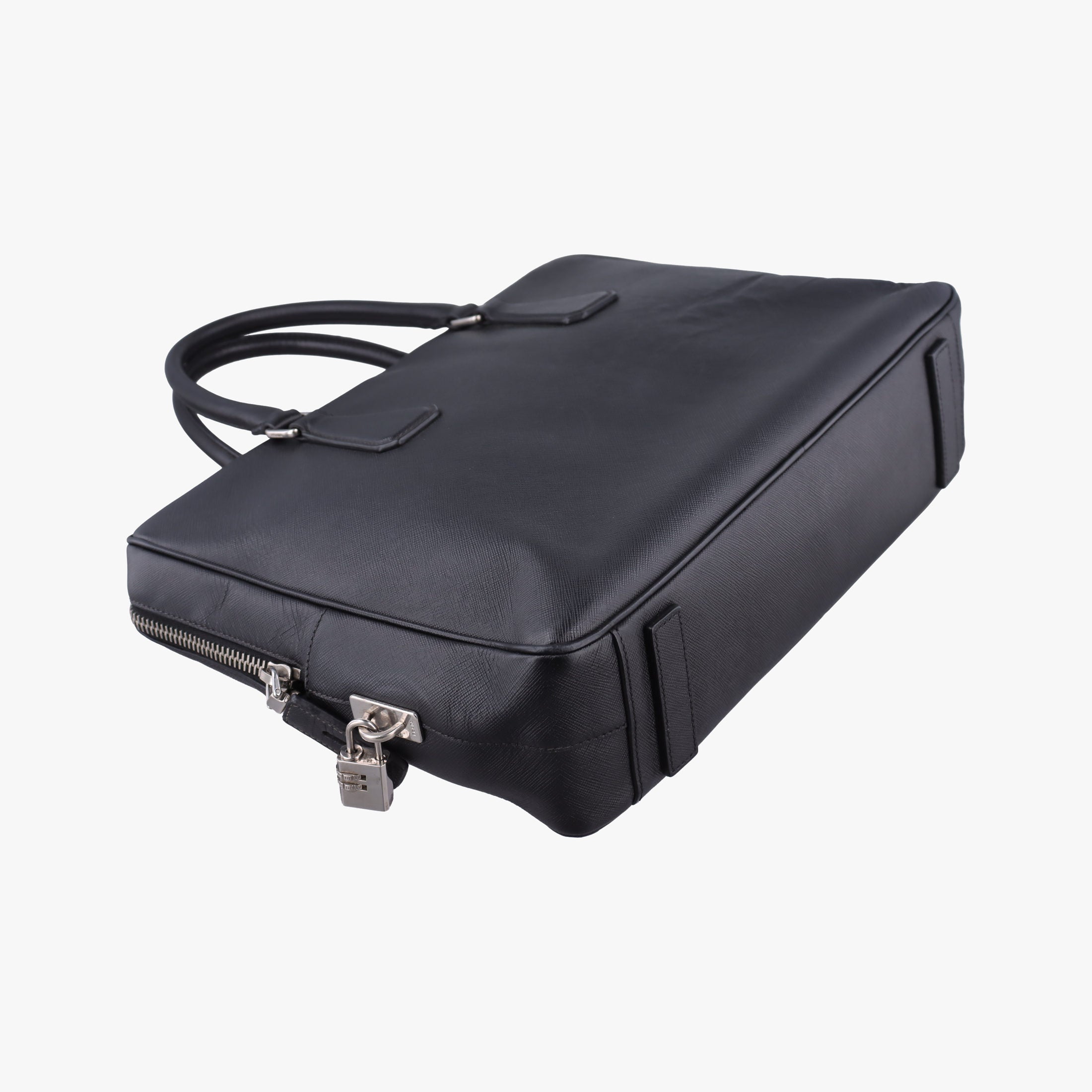 business bag briefcase Black SAFFIANO Leather 2VE363 58/F 173ビジネスバッグ ブリーフケース ブラック サフィアーノレザー 2VE363 58/F 173