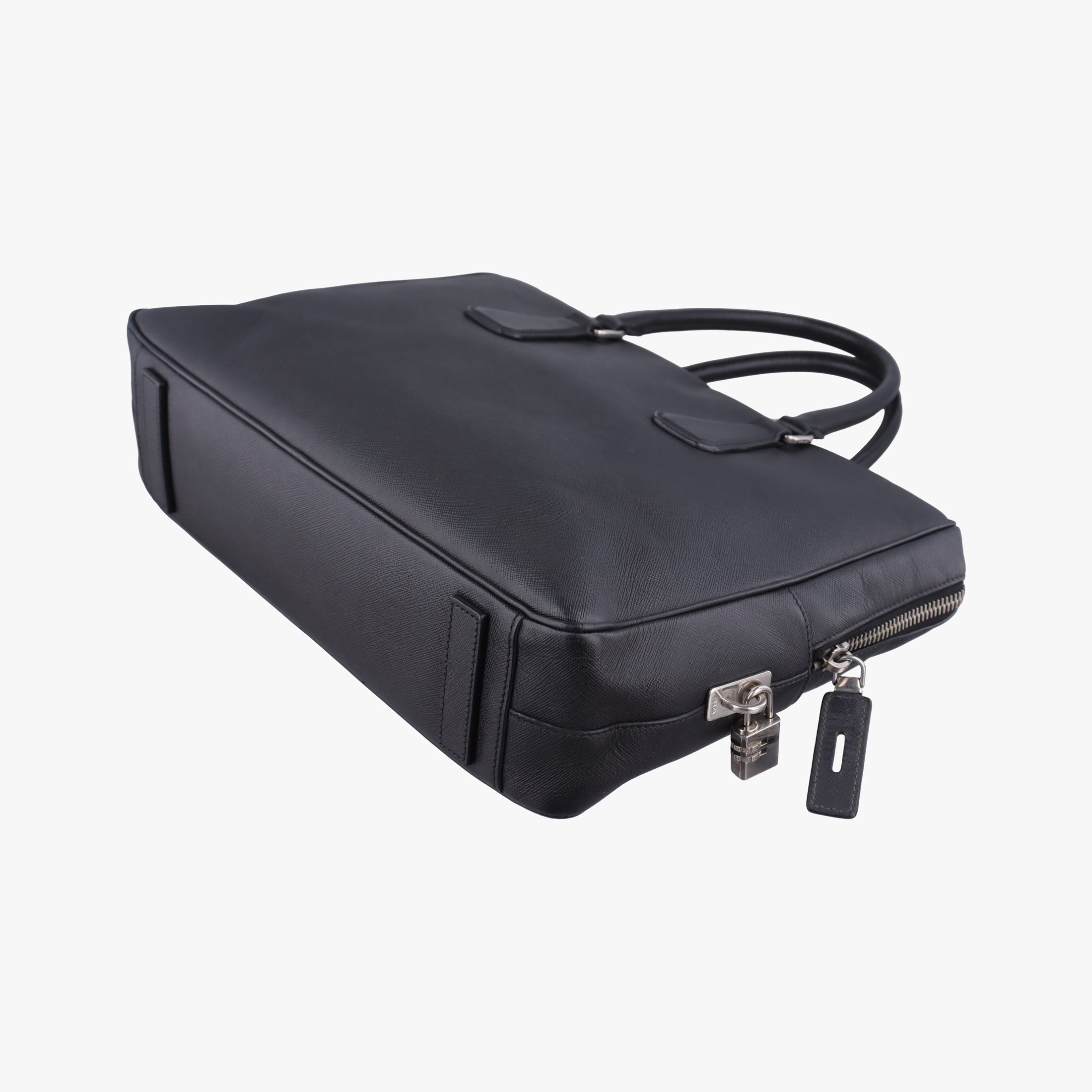 business bag briefcase Black SAFFIANO Leather 2VE363 58/F 173ビジネスバッグ ブリーフケース ブラック サフィアーノレザー 2VE363 58/F 173