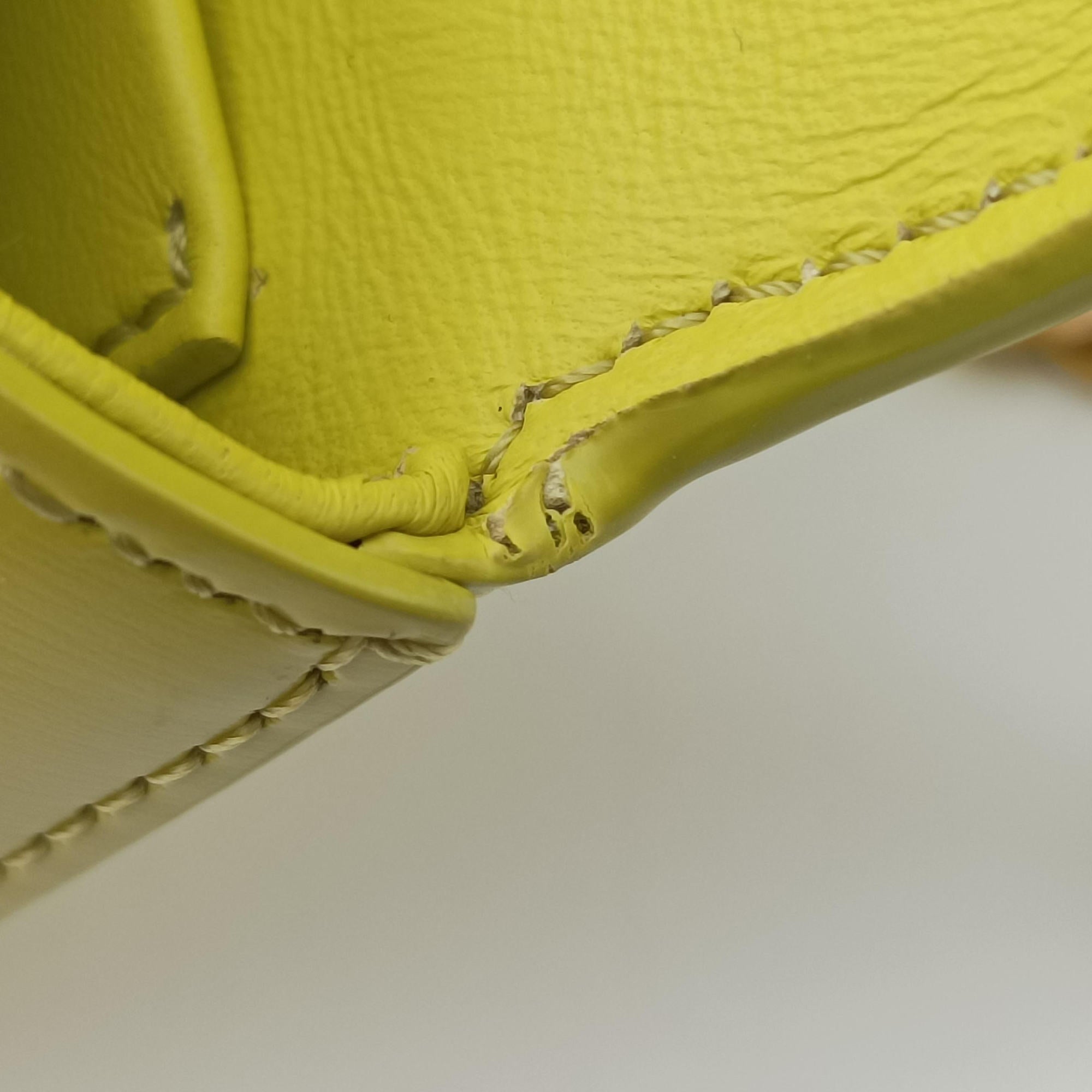 Triomphe Chain Yellow Leather U-LM-6211トリオンフチェーン イエロー レザー U-LM-6211